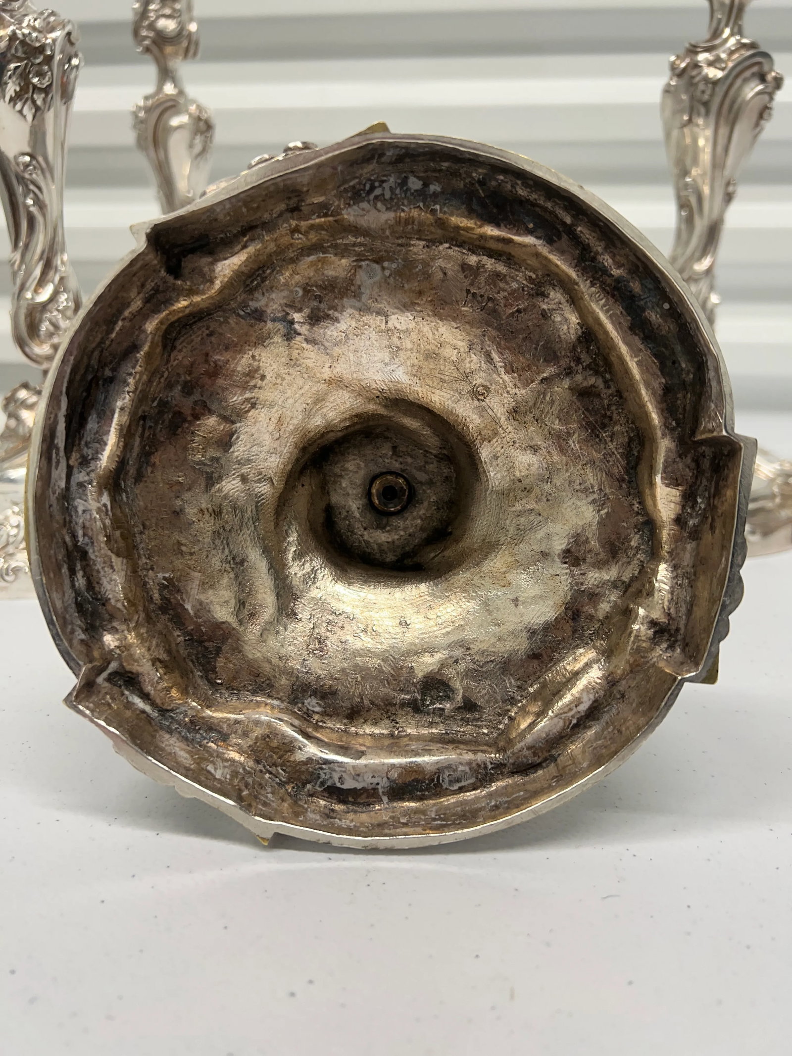 Set of 4, Henri Vian Silver Gilt Bronze Louis XV Style Candlesticks Circa 1880 - 10