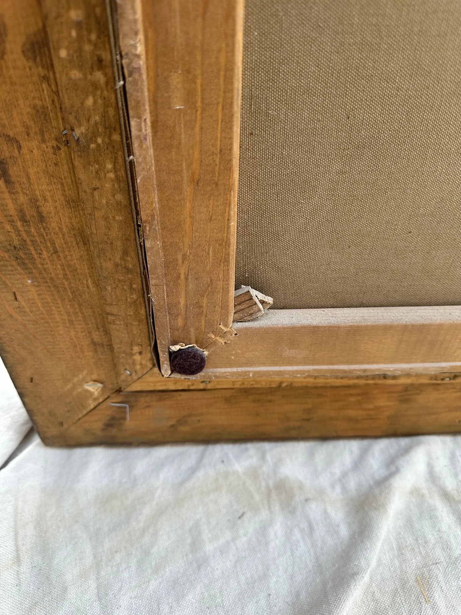 Large Oil on Canvas of Shoe Shine Boys Signed Edwards - 9