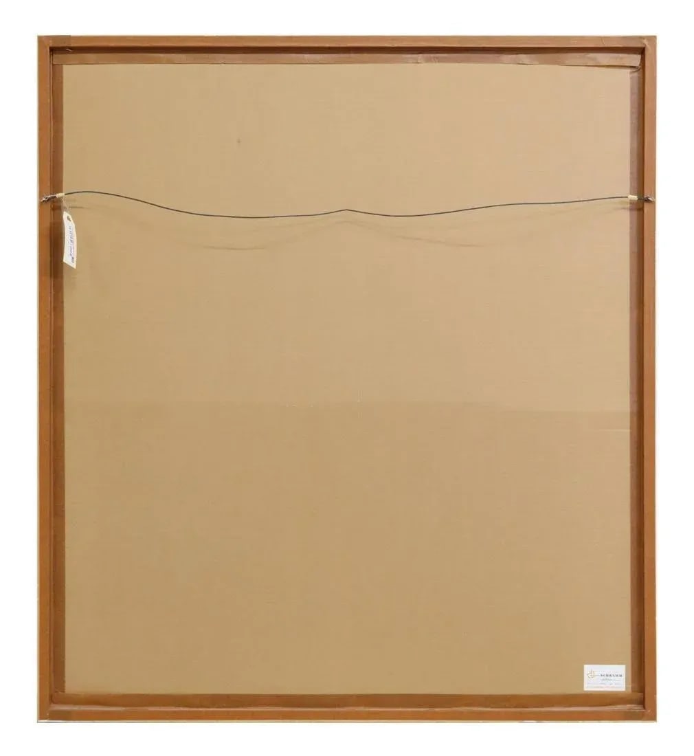 Original Signed Lowell Blair Nesbitt 'Flowers on Blue' Artist Proof 3/40 - 6