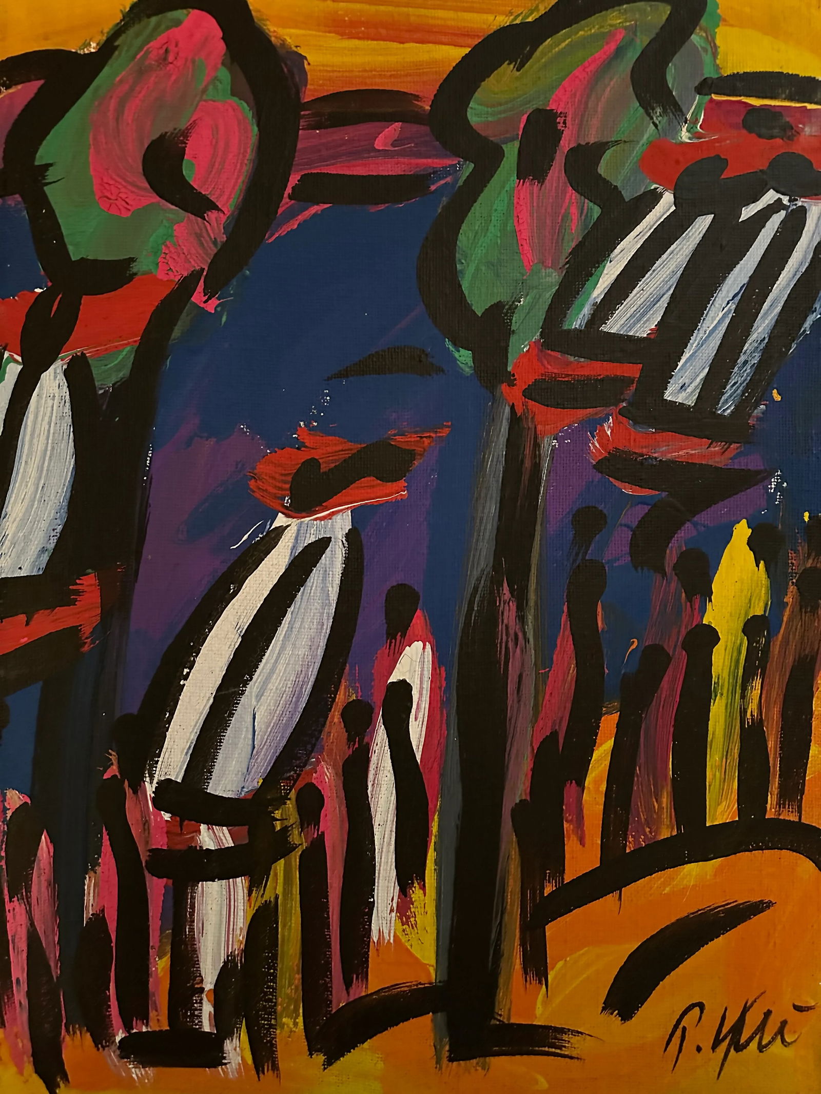 Peter Keil Original Painting - 2