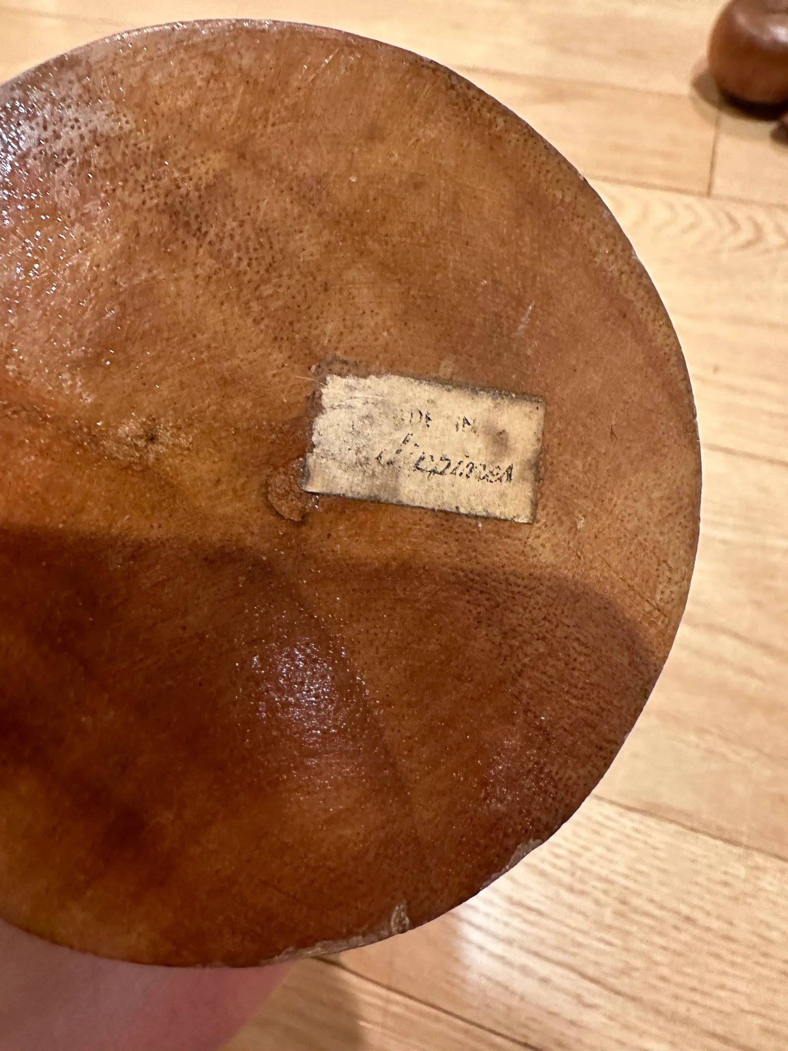 Mid-Century Modern Pineapple Topped Lazy Suzan Epergne Monkey Pod Wood and Decorative Fruit Set- 29 - 9