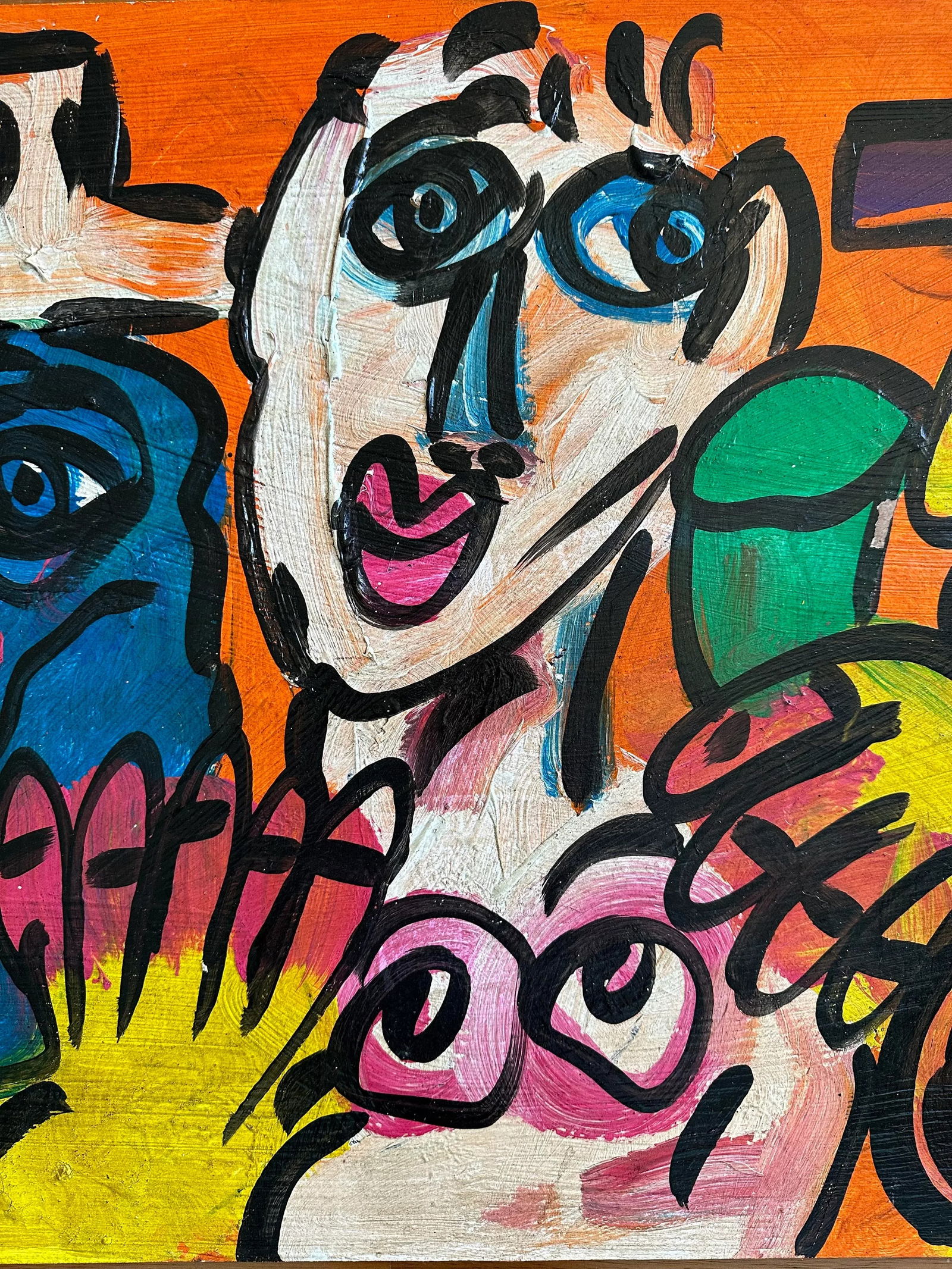 Titled Peter Keil Original 1972 Painting - 4