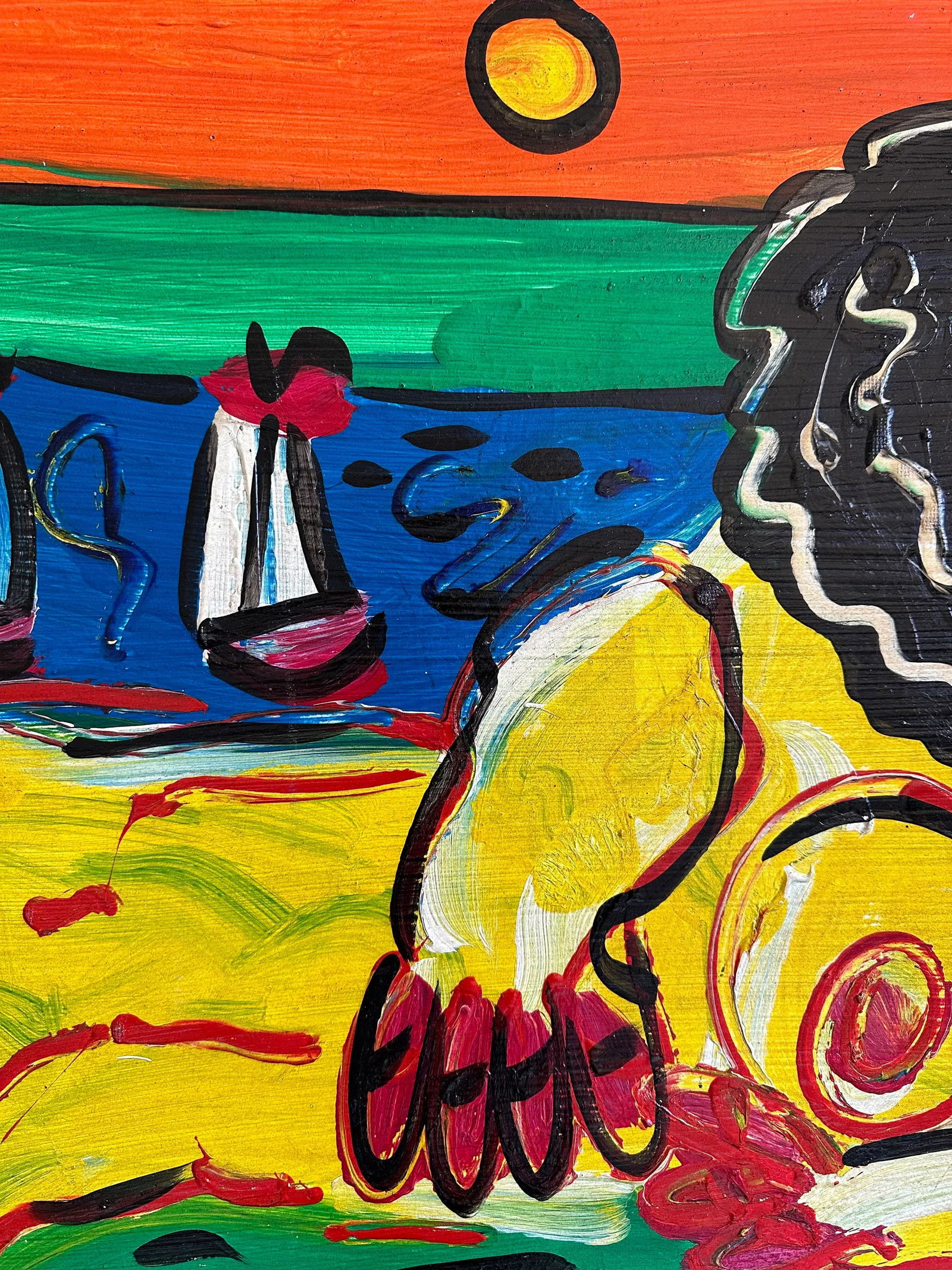 Art Original 1967 Painting by Peter Keil - 4