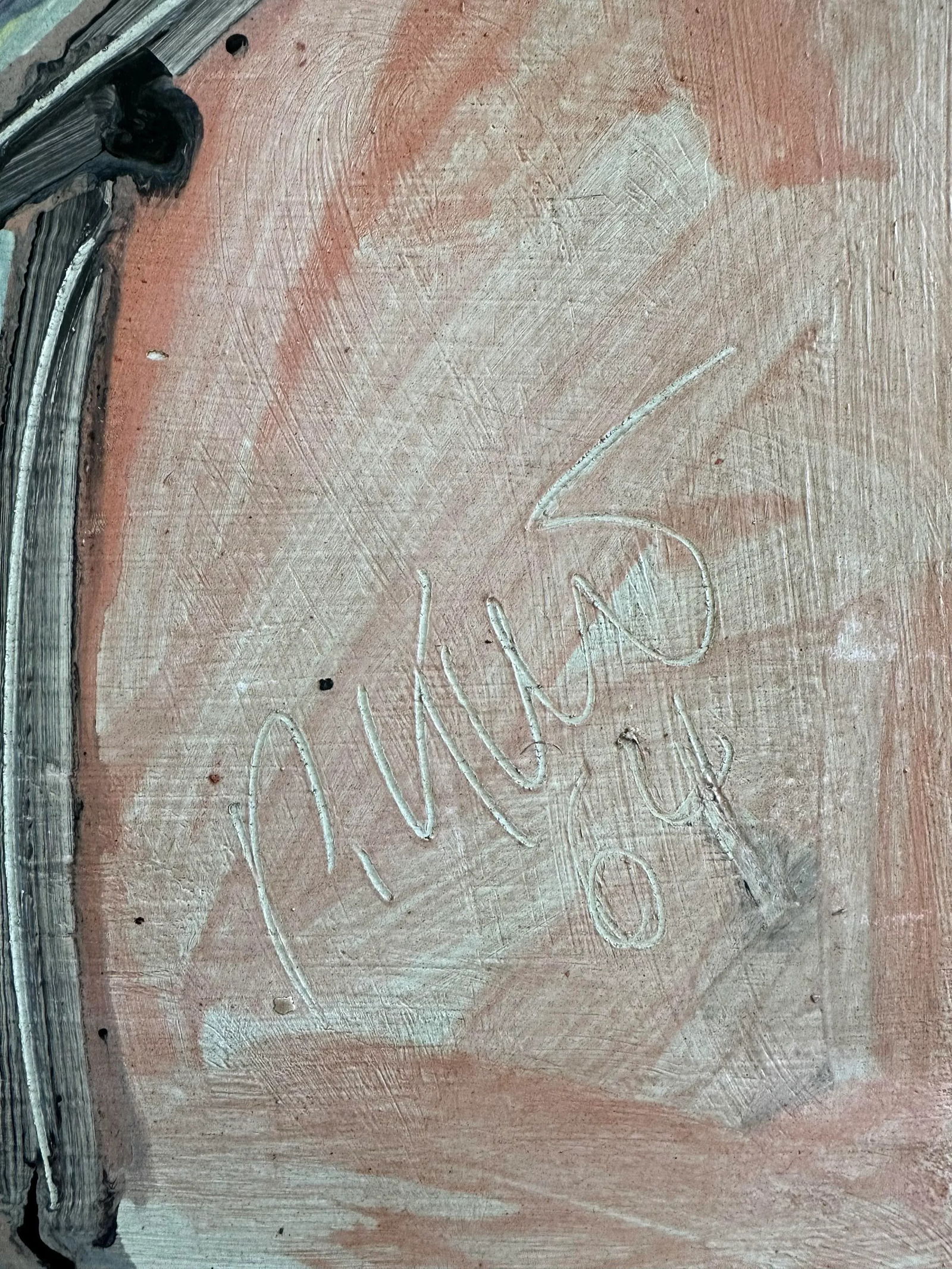 Titled Original 1964 Peter Keil Painting - 2