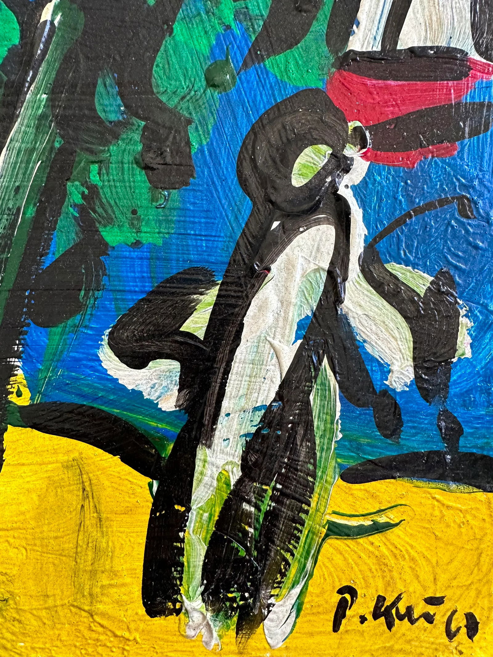 Miami Original 1967 Painting by Peter Keil - 2