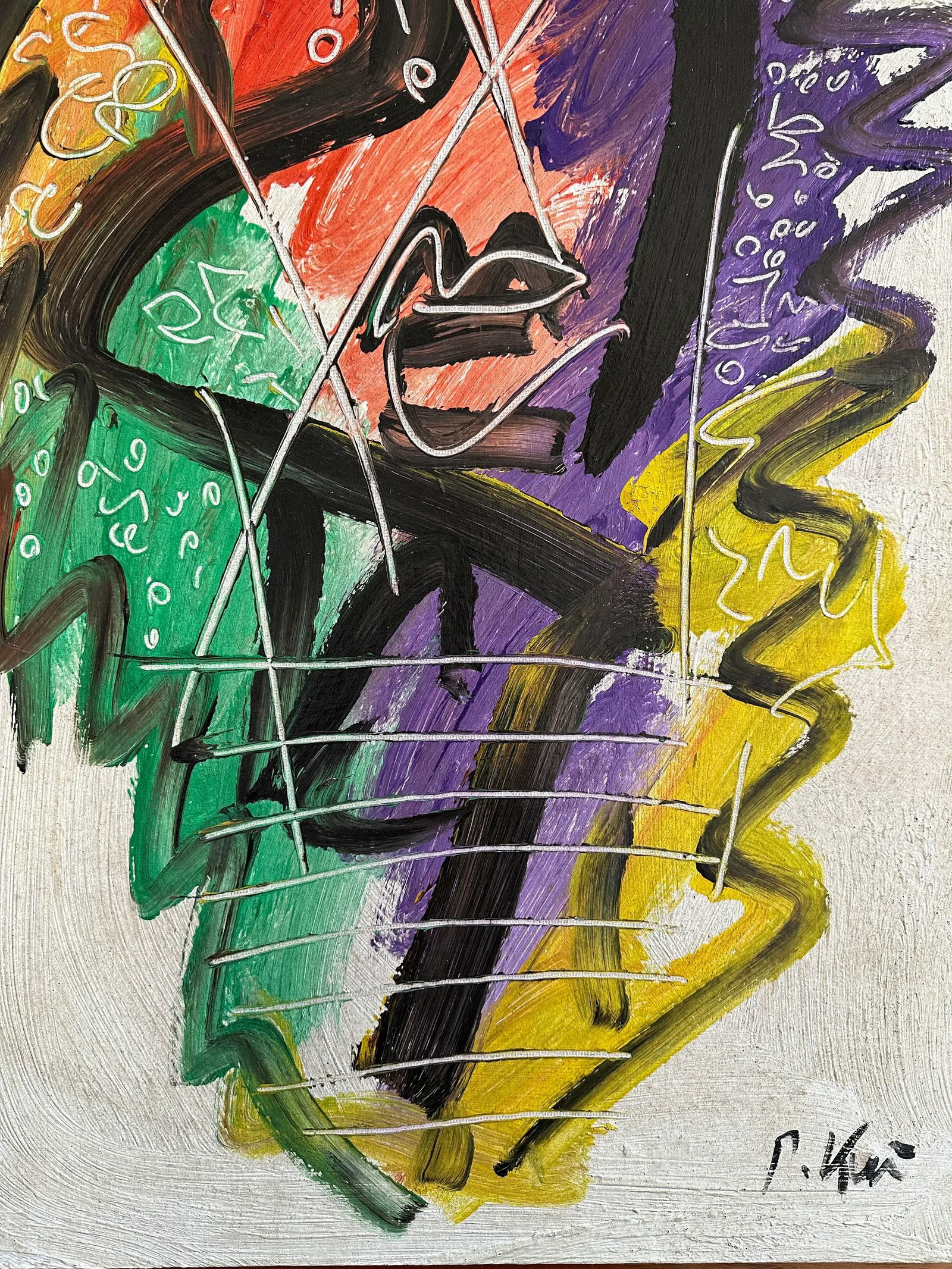 Spanish Schönells Original Peter Keil Painting - 4