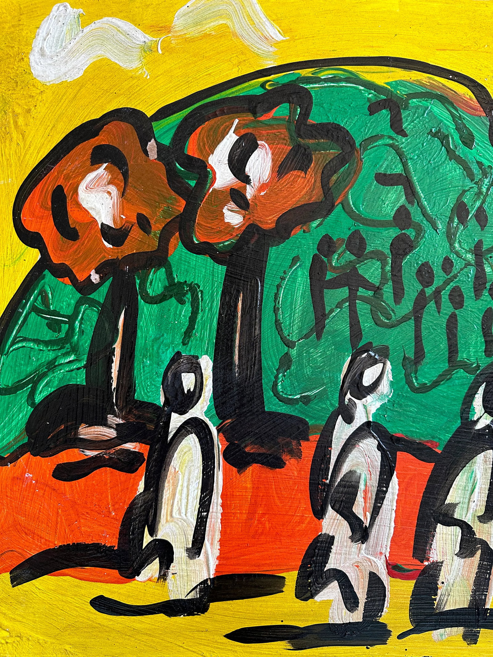 Wanasee Original 1967 Peter Keil Painting - 6