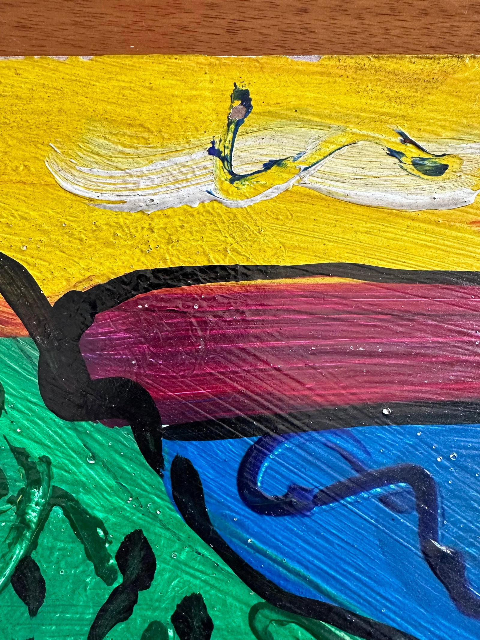 Wanasee Original 1967 Peter Keil Painting - 8