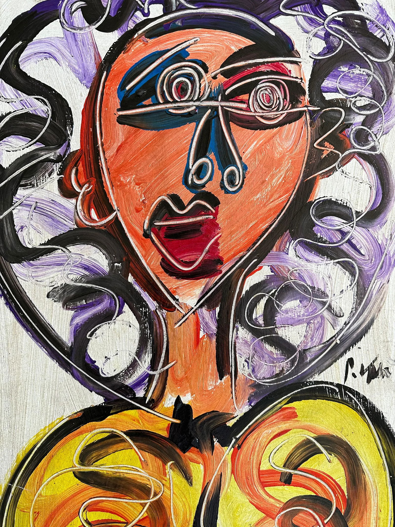 MirÃ³ Original Peter Keil Painting - 2