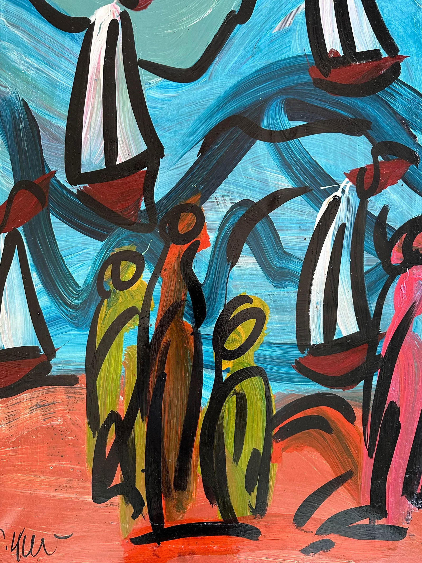 Original Peter Keil Painting - 3