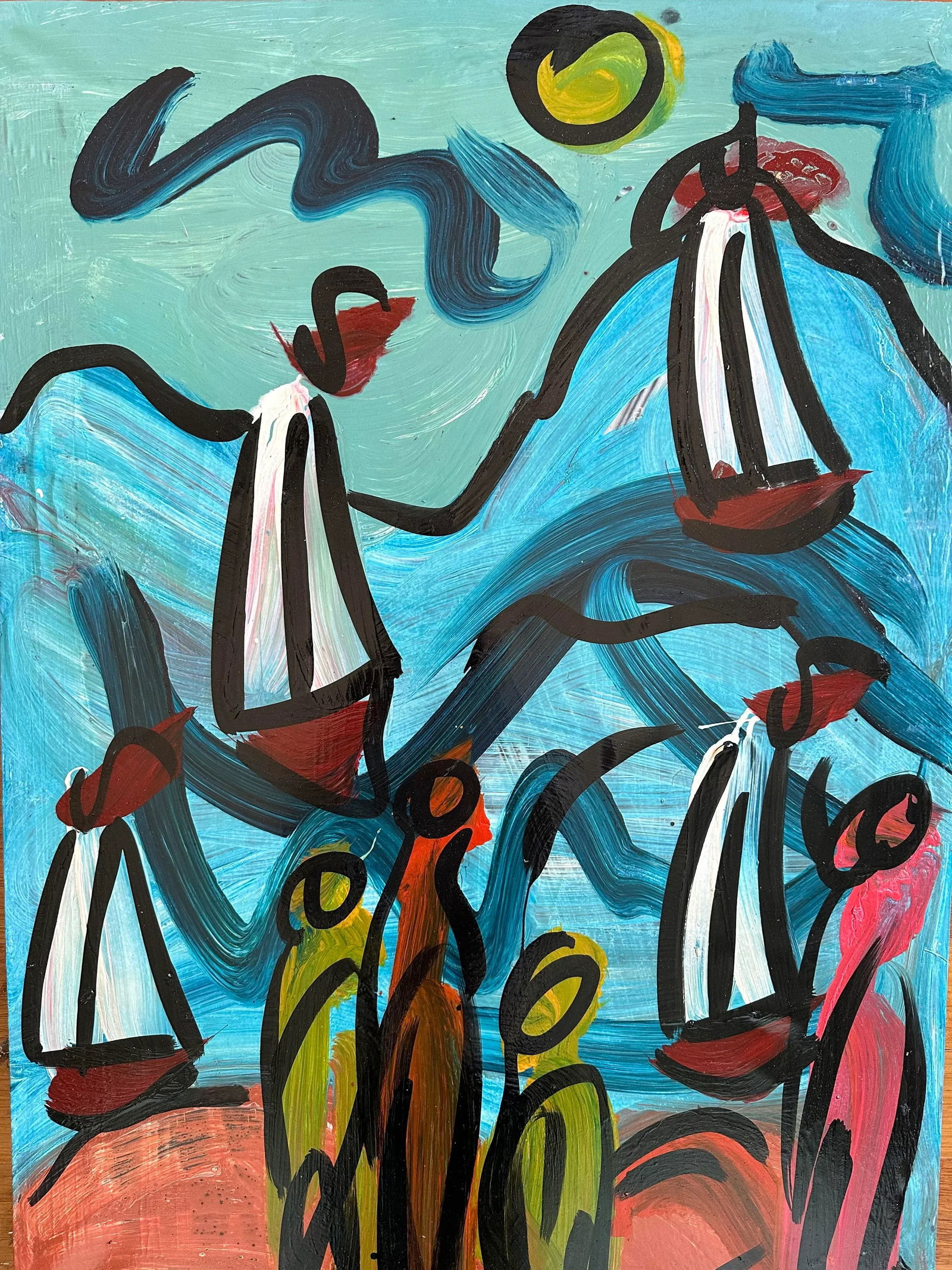 Original Peter Keil Painting - 4