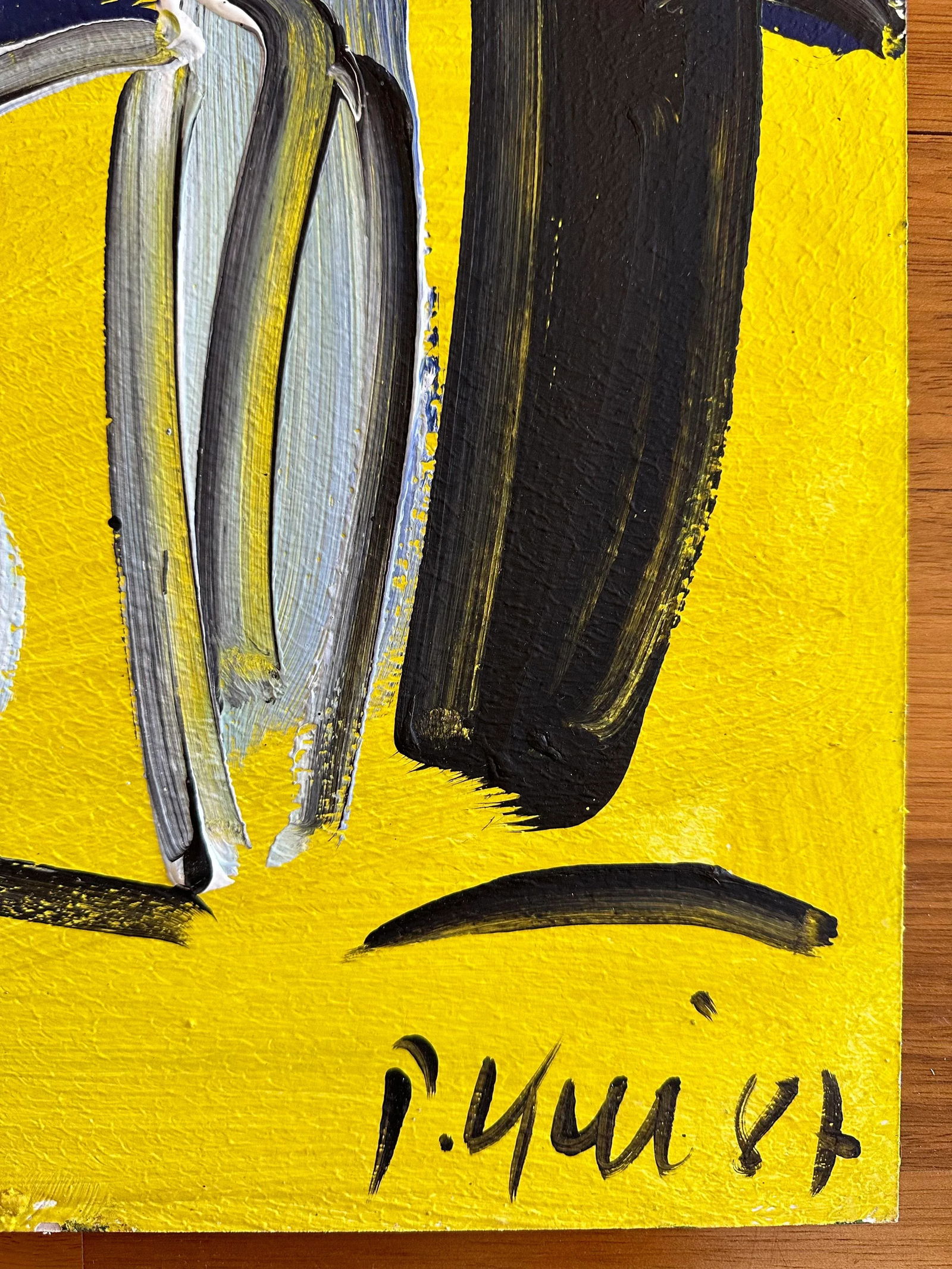 Original 1987 Peter Keil Painting - 2