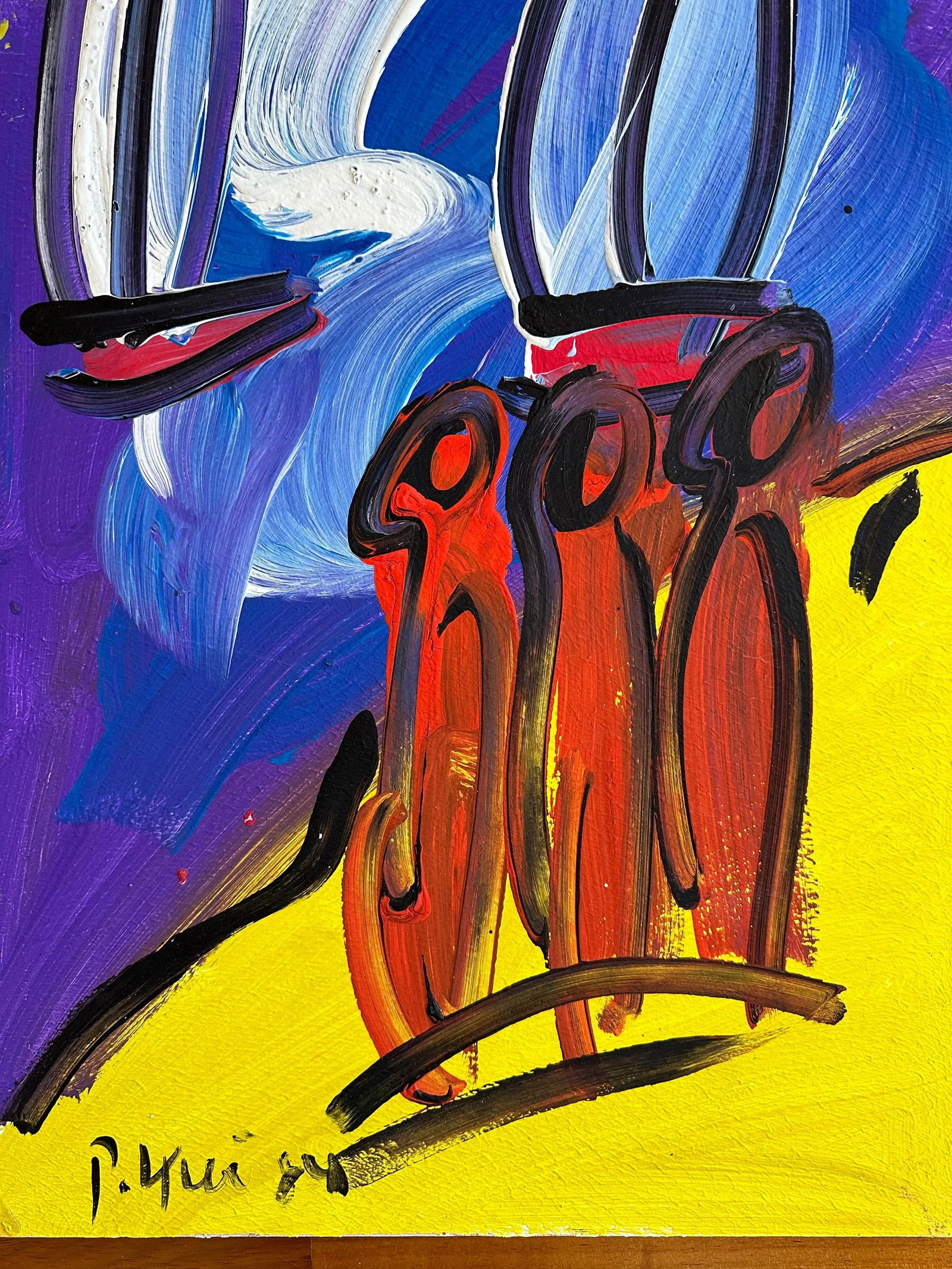 Original 1984 Peter Keil Painting - 3