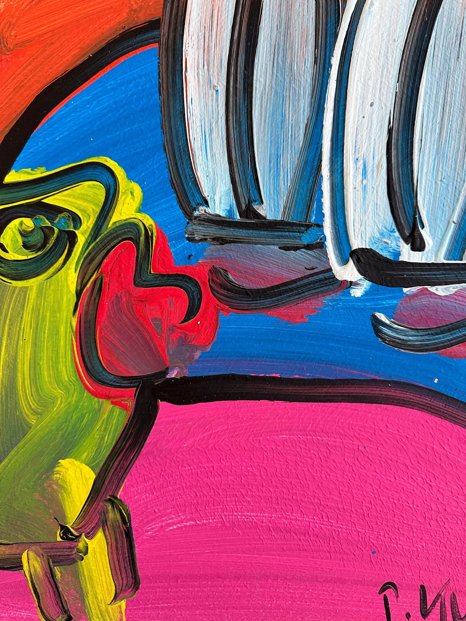 Original 1997 Peter Keil Painting - 2