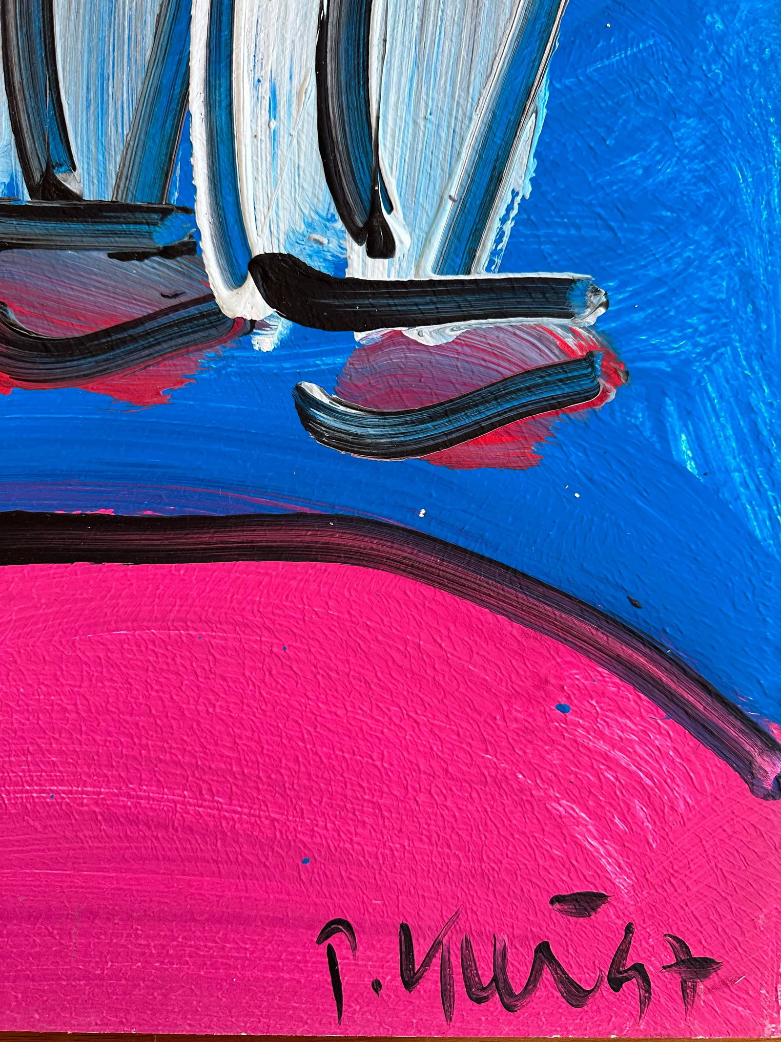 Original 1997 Peter Keil Painting - 3