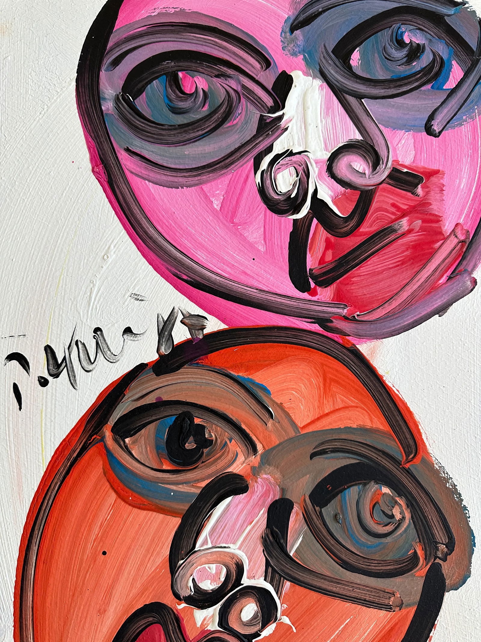 Original 1987 Peter Keil Painting - 3