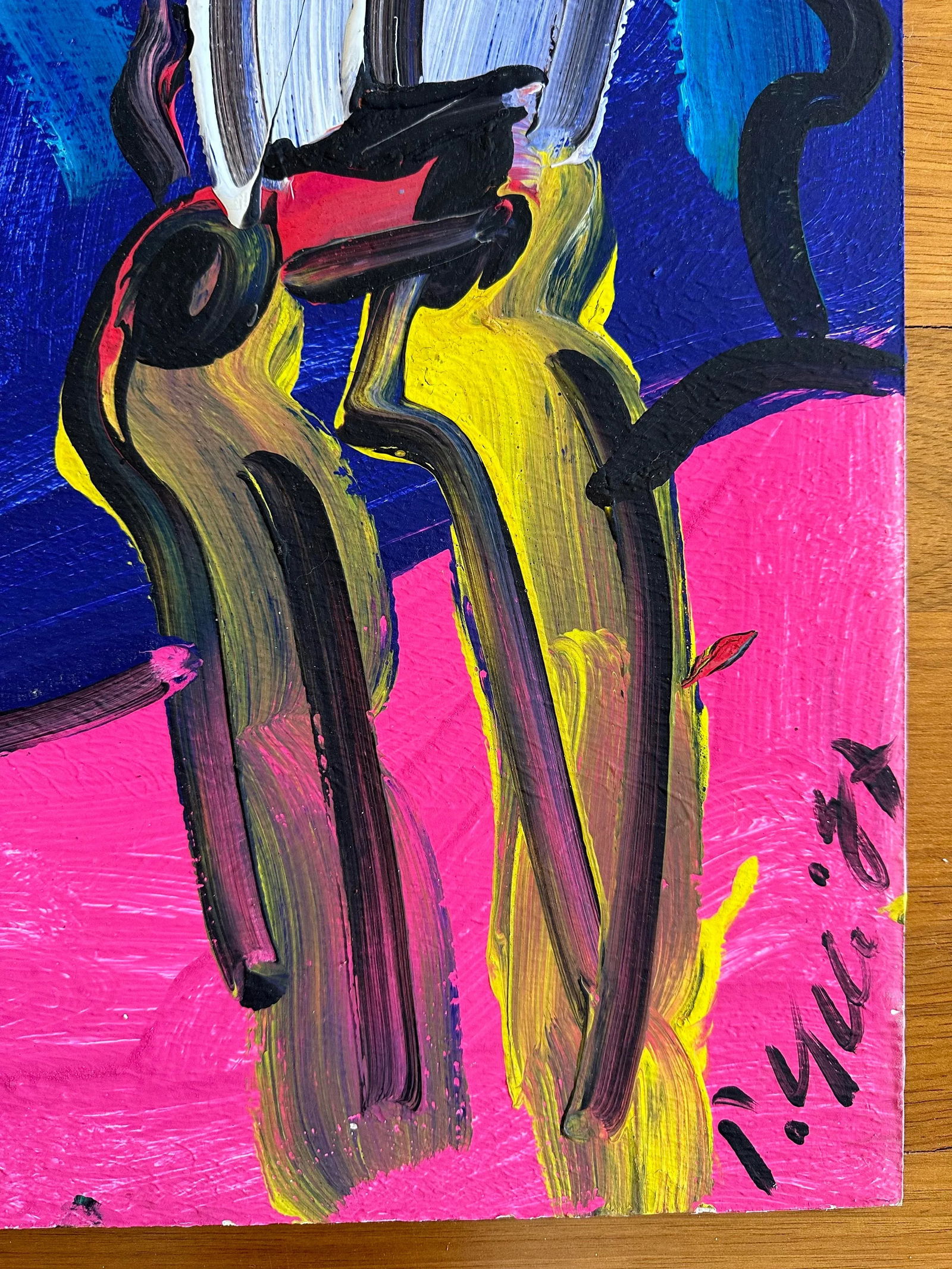 Original 1987 Peter Keil Painting - 2