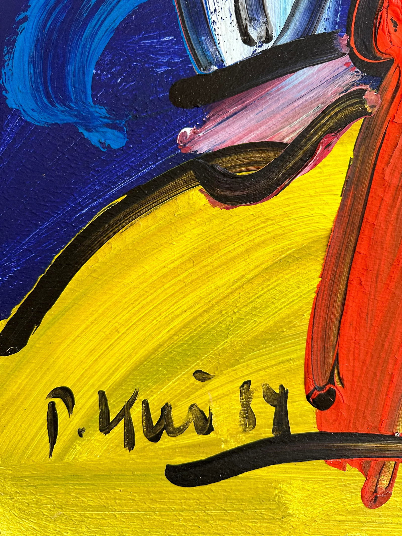 1984 Original Peter Keil Painting - 4