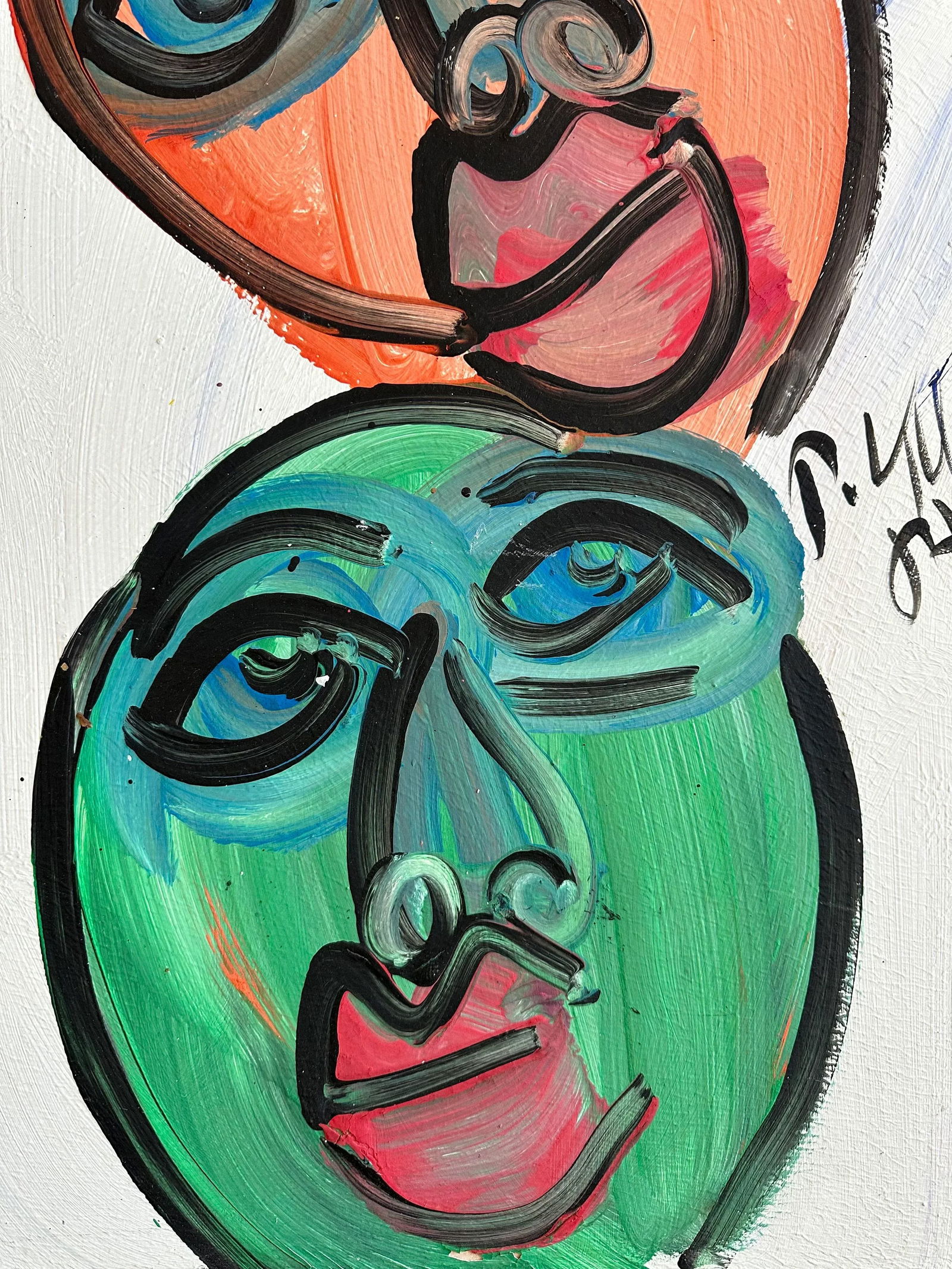 Original 1987 Peter Keil Painting - 2