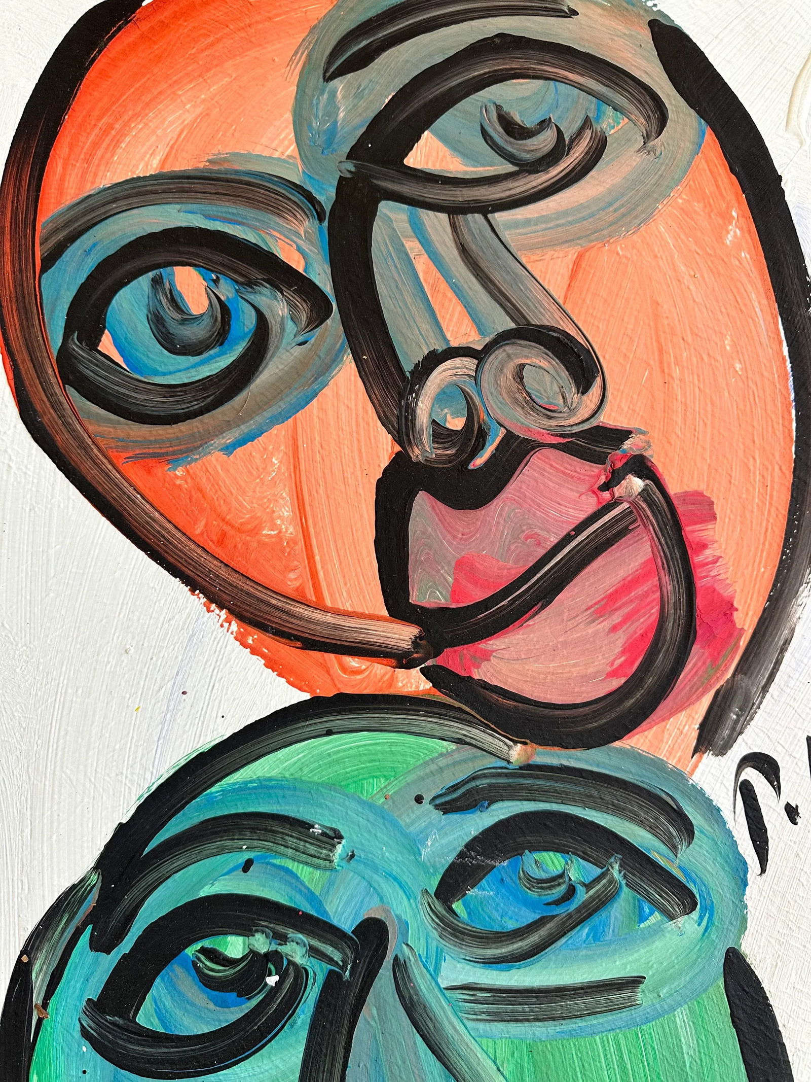 Original 1987 Peter Keil Painting - 3