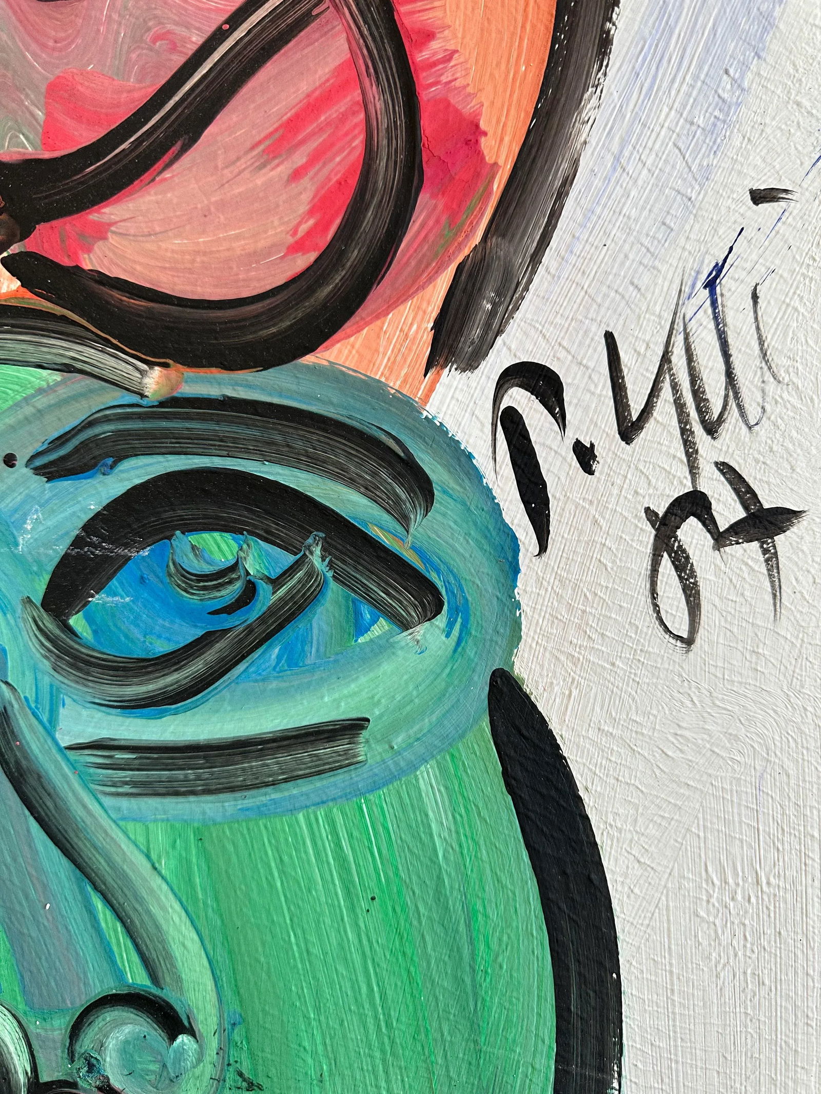 Original 1987 Peter Keil Painting - 4