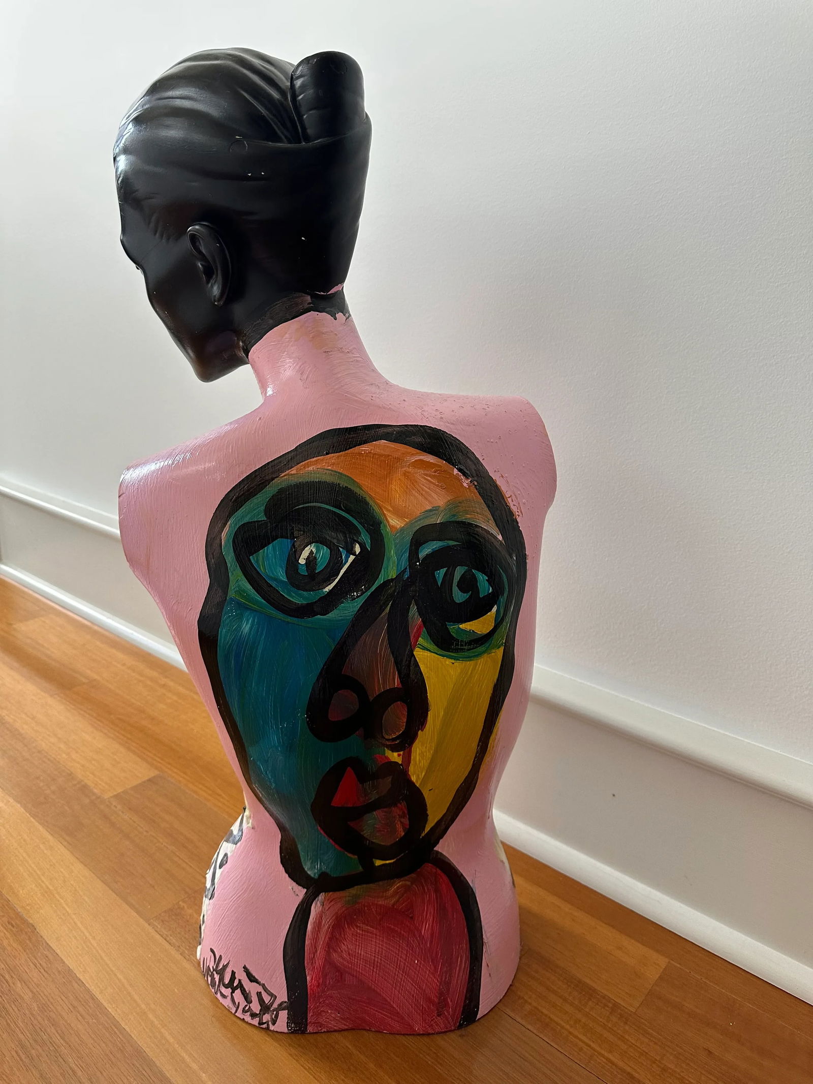 Original 1978 Painted Mannequin by Artist Peter Keil - 3