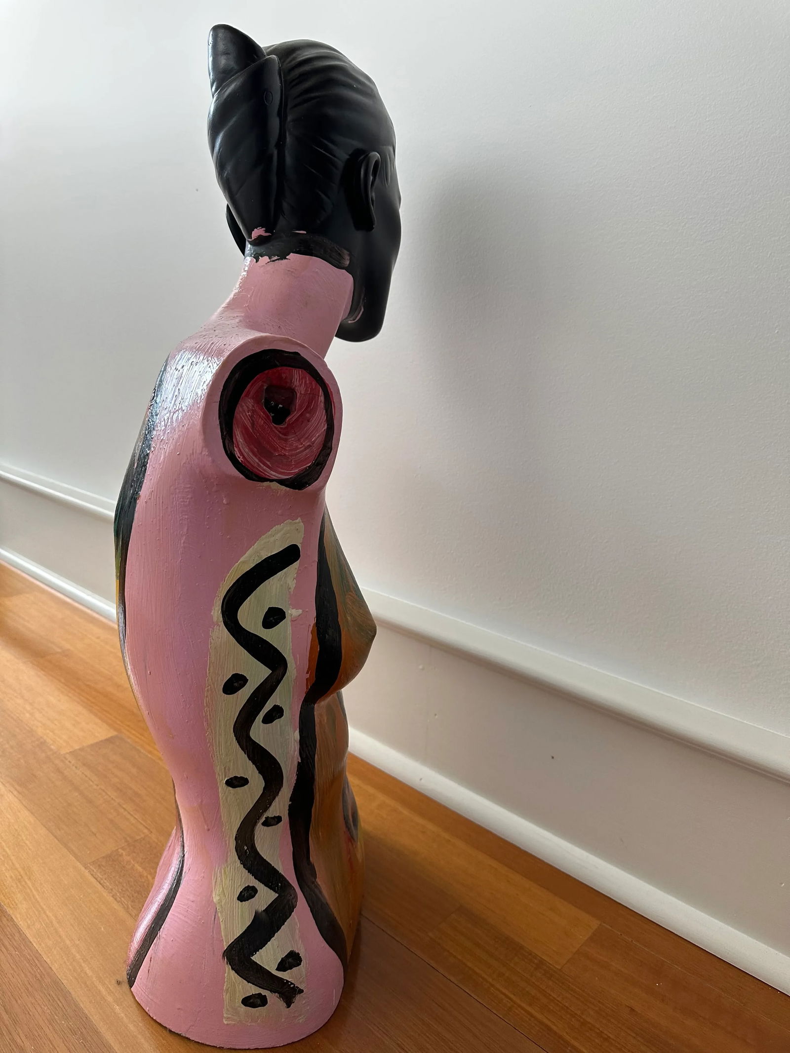 Original 1978 Painted Mannequin by Artist Peter Keil - 5