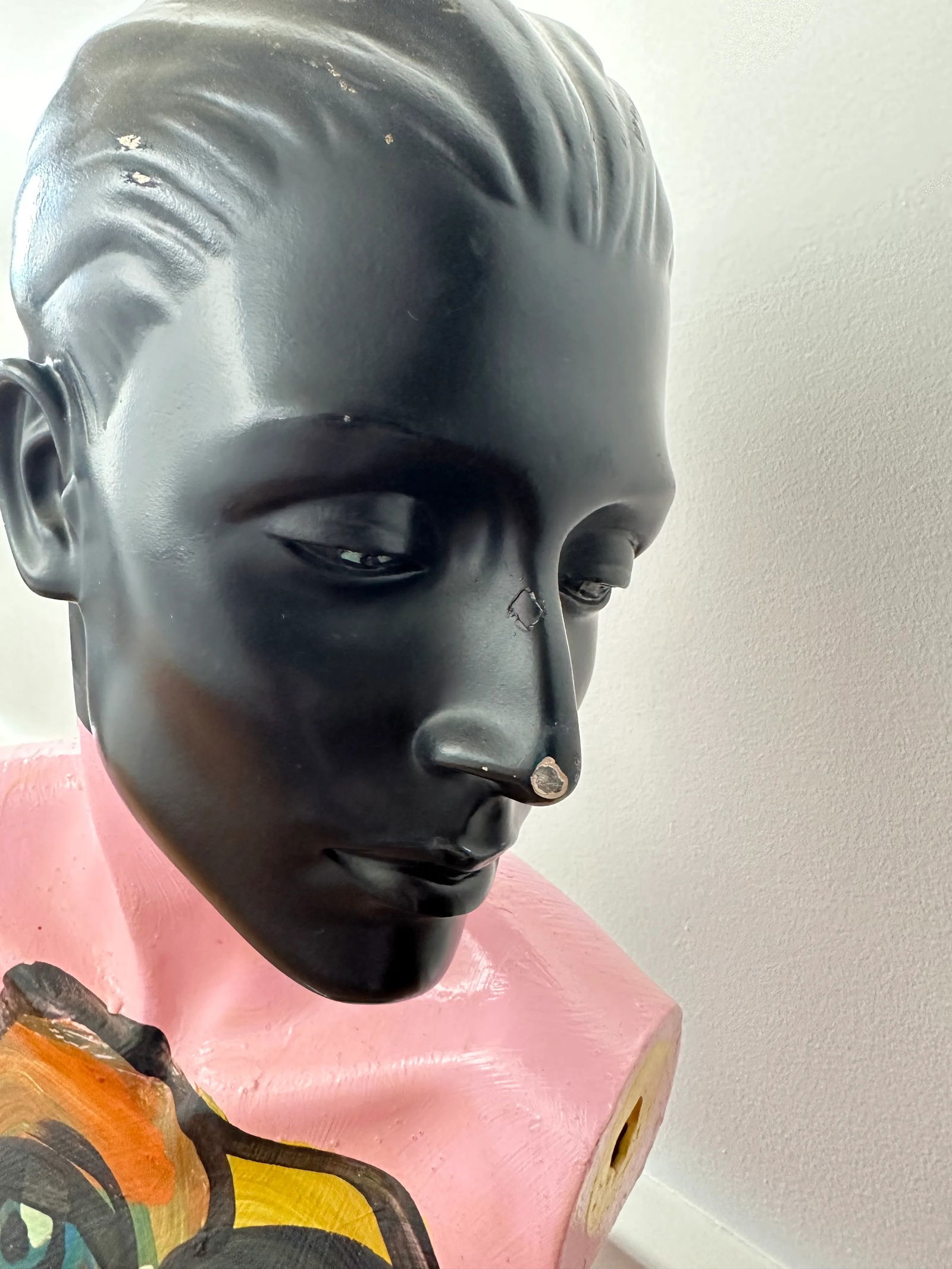 Original 1978 Painted Mannequin by Artist Peter Keil - 7