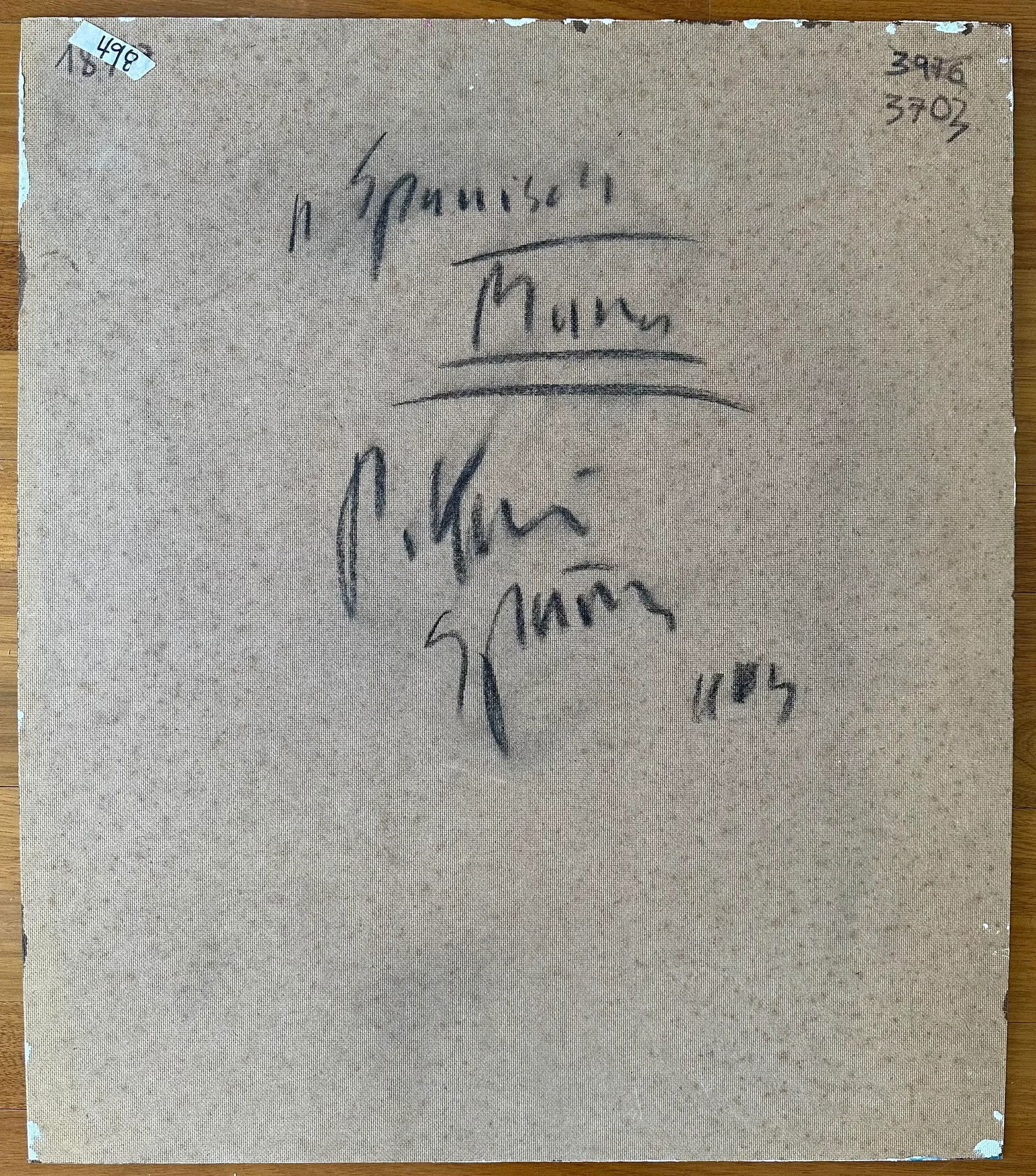 1969 "Spanish Man" Original Painting by Artist Peter Keil - 8