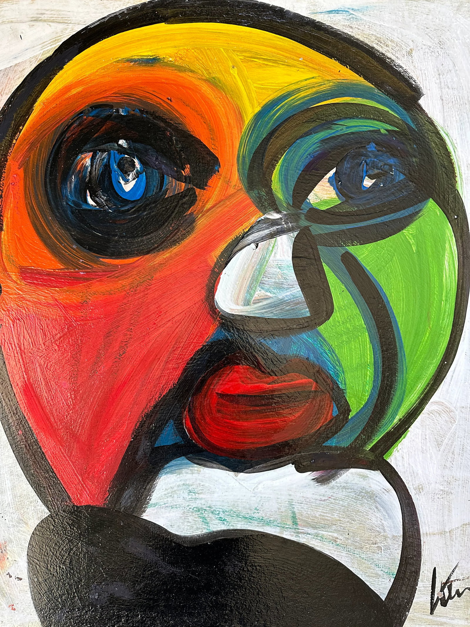 1975 Original Peter Keil Painting - 3