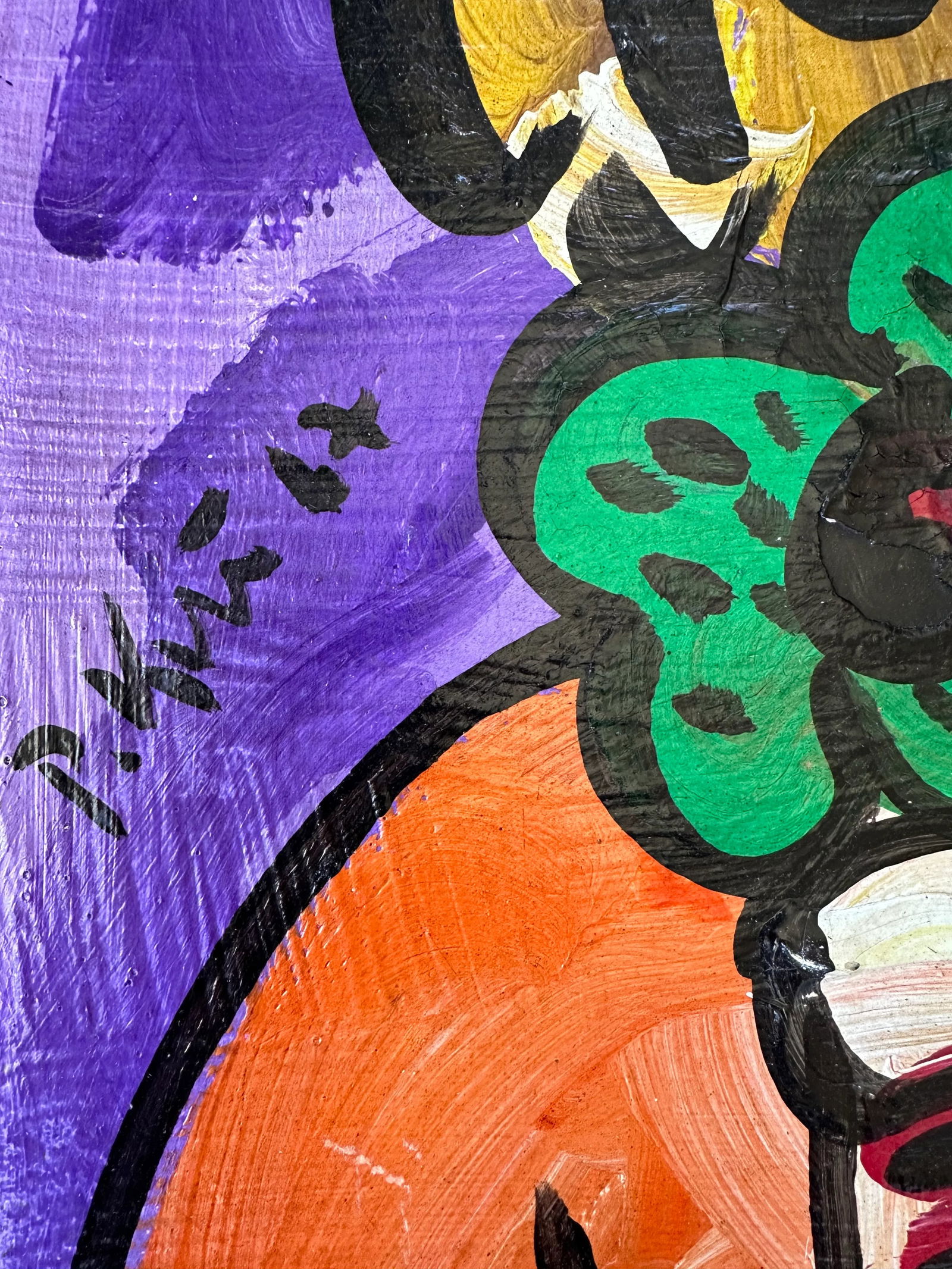 1967 "Paris Bar" Original Painting by Artist Peter Keil - 2