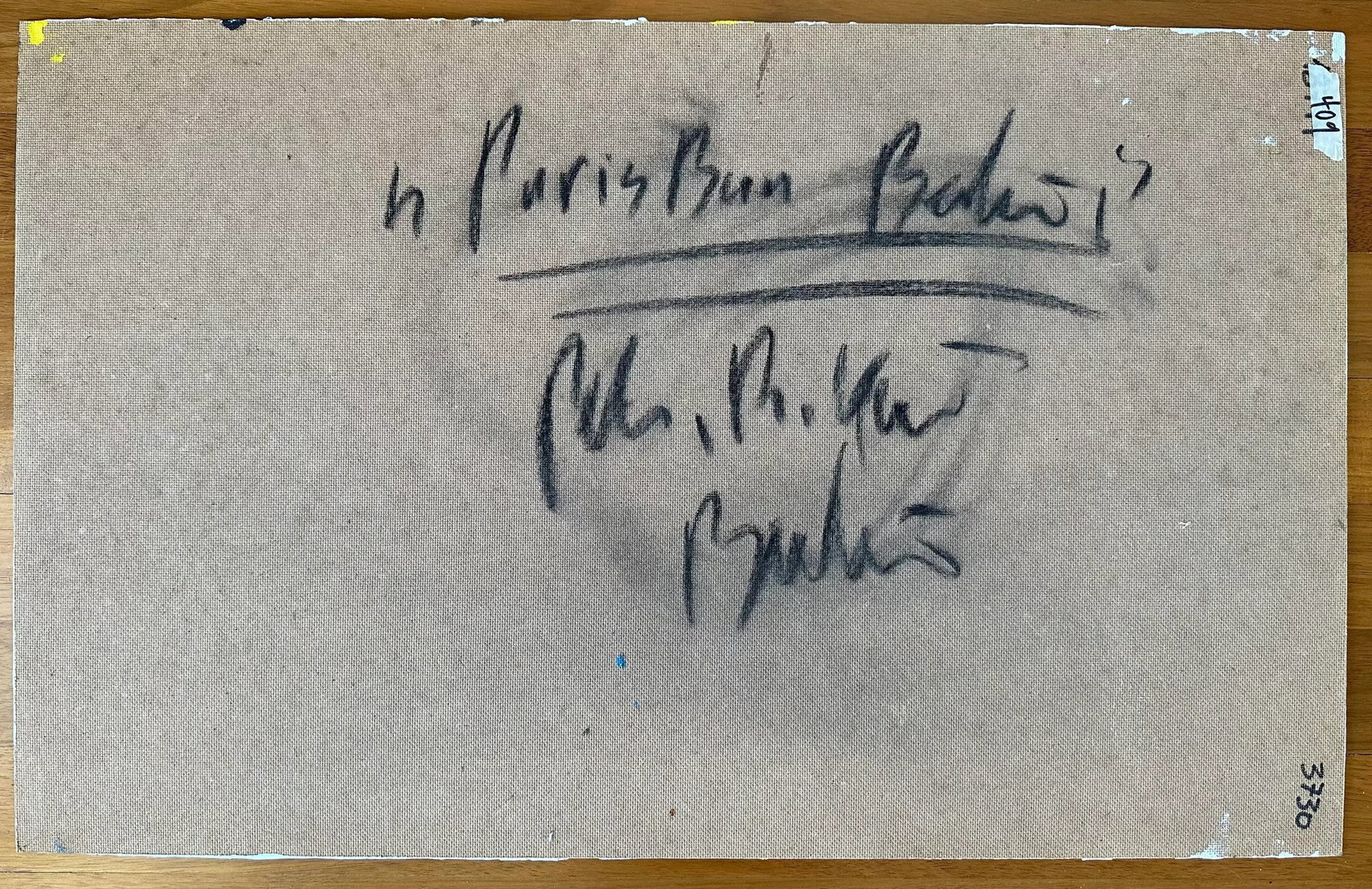 1967 "Paris Bar" Original Painting by Artist Peter Keil - 8