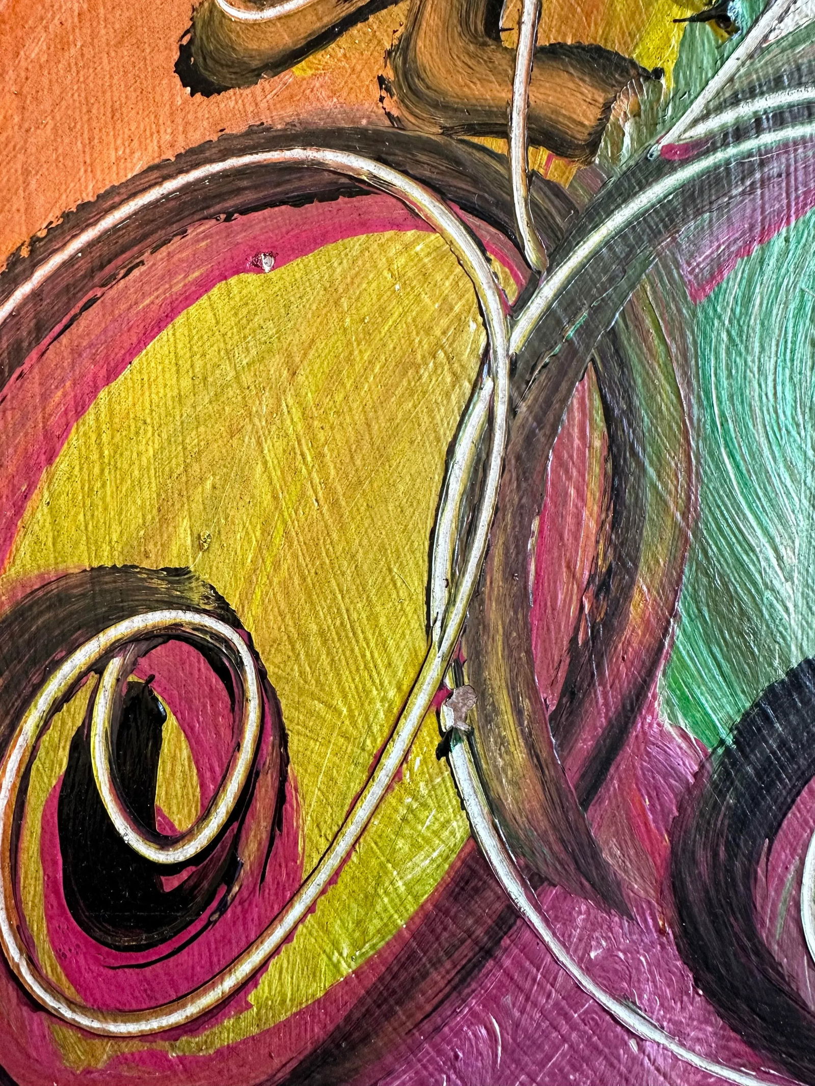 1967 Titled Original Peter Keil Painting - 4