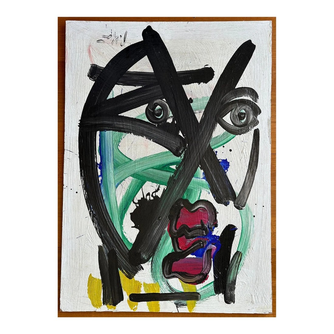 Titled Original Peter Keil Painting: Peter Keil is a German artist that focuses primarily on abstract expressionism. Keil painted with some of the greats including Joan MirÃ³, Pablo Picasso and Andy Warhol, to name a few. This