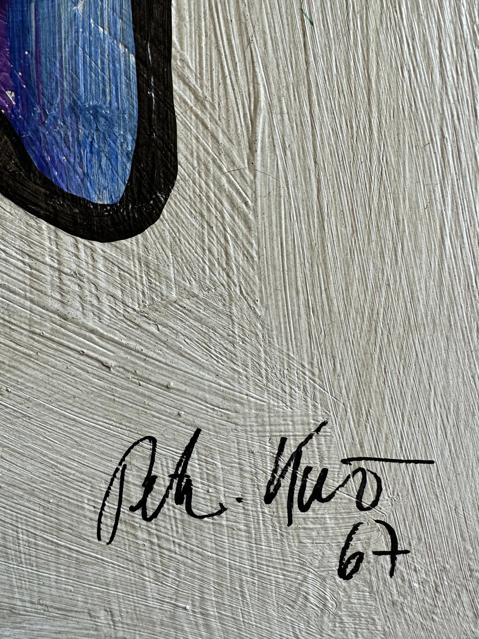 Original 1967 Peter Keil Painting - 2