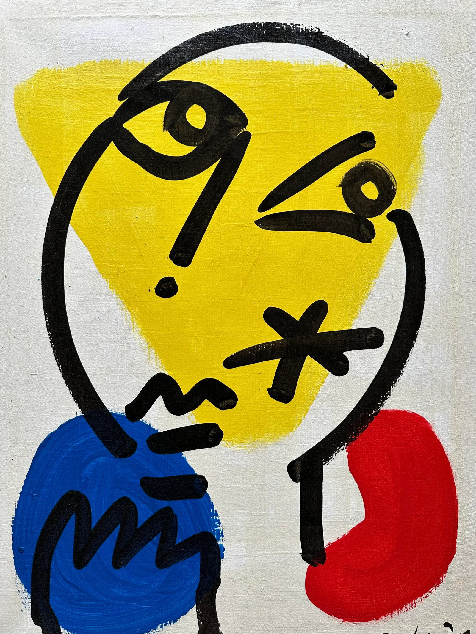 1987 Original Peter Keil Painting - 3