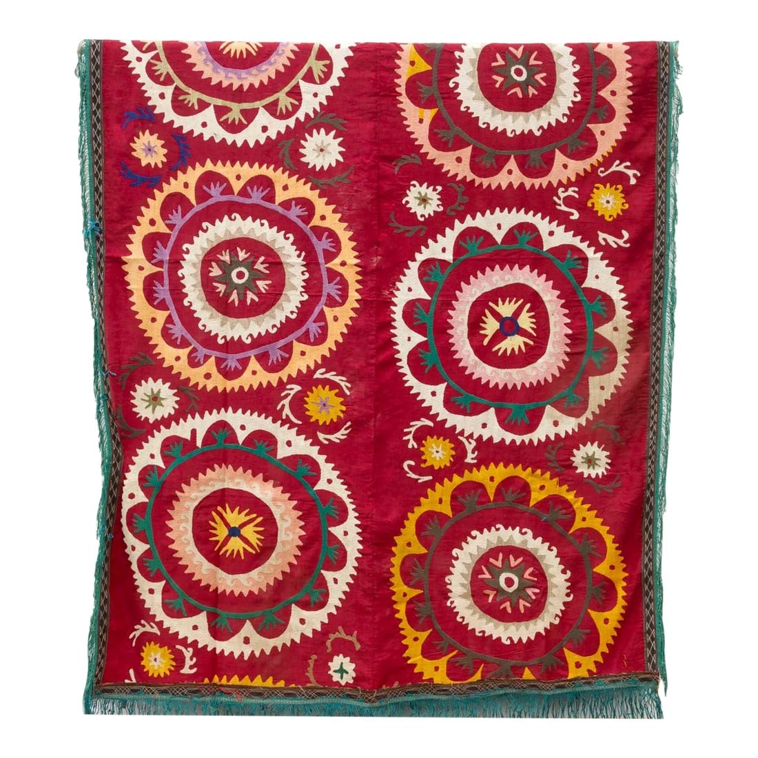 Mid-Century Mandawa Suzani Throw (1 of 9)