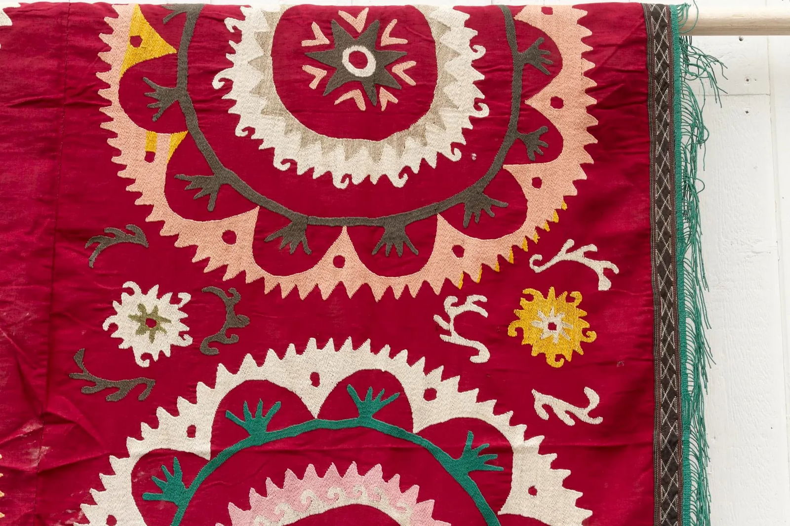 Mid-Century Mandawa Suzani Throw - 7