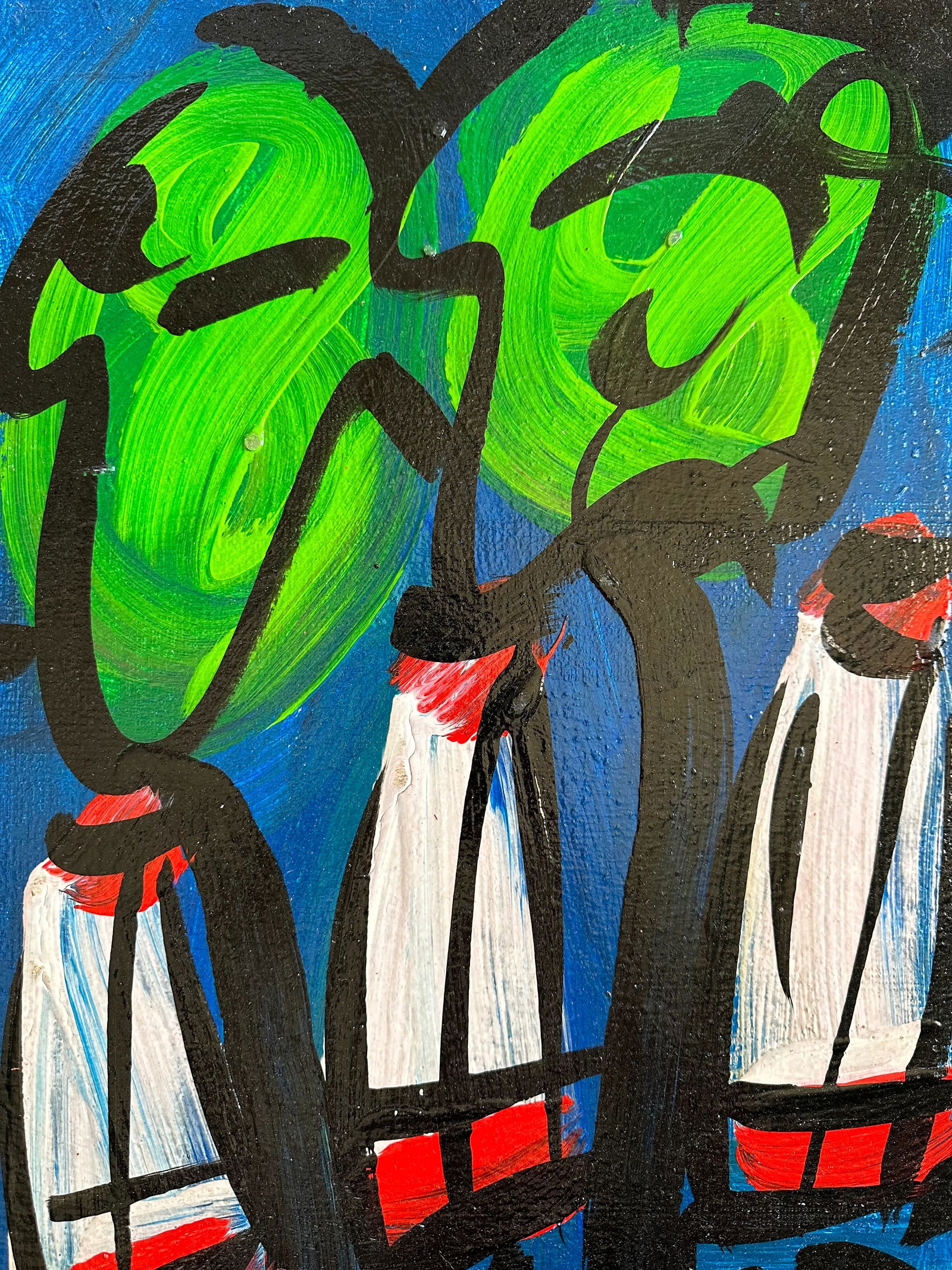 1984 Original Peter Keil Painting - 4