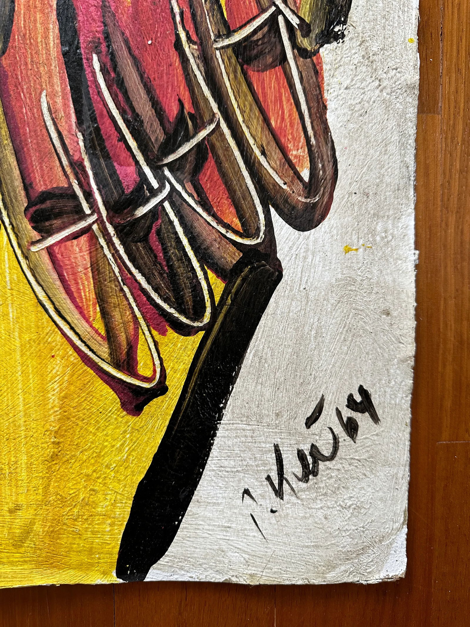 1964 Titled Original Painting by Artist Peter Keil - 2