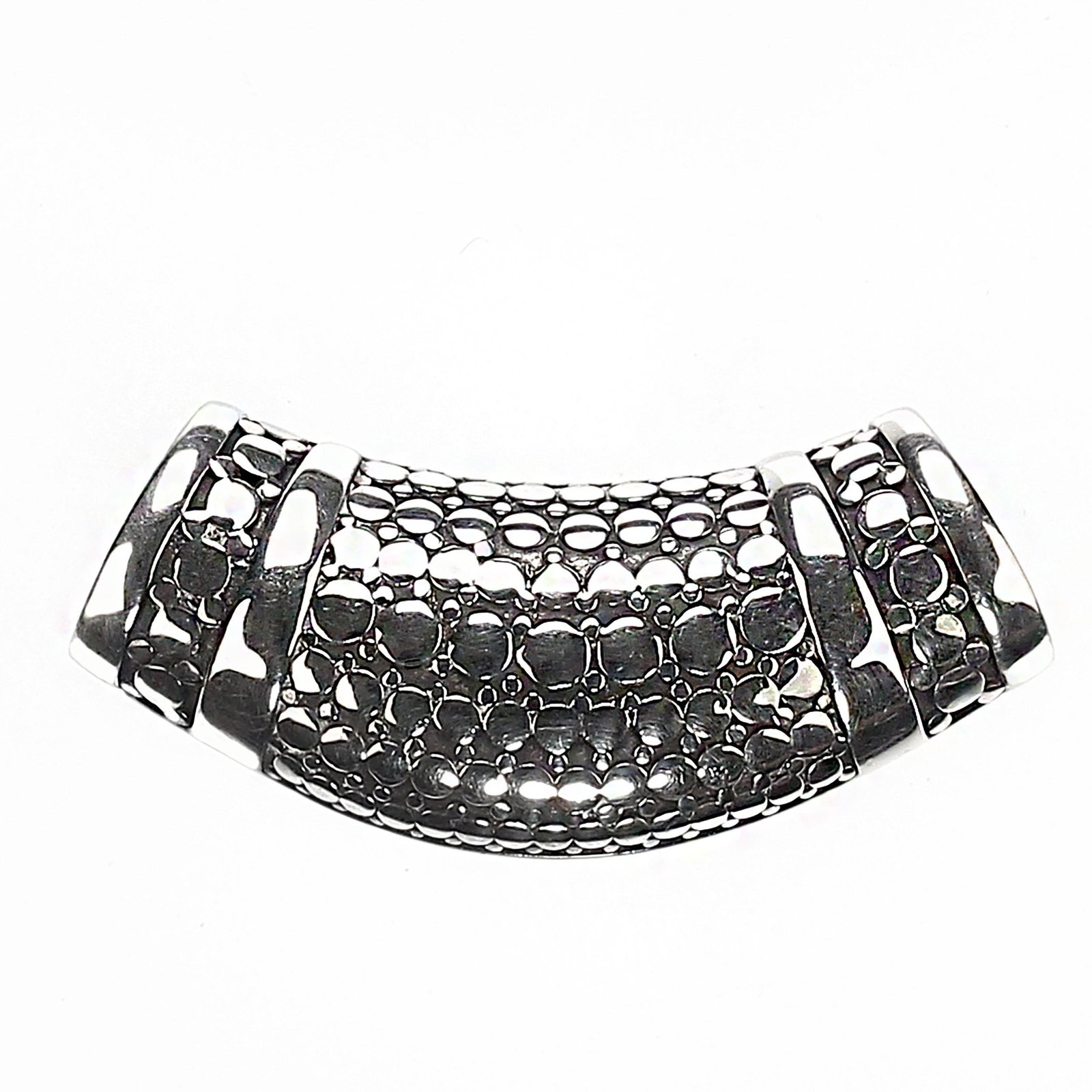 1990s John Hardy Sterling Silver Slider Pendant - 4