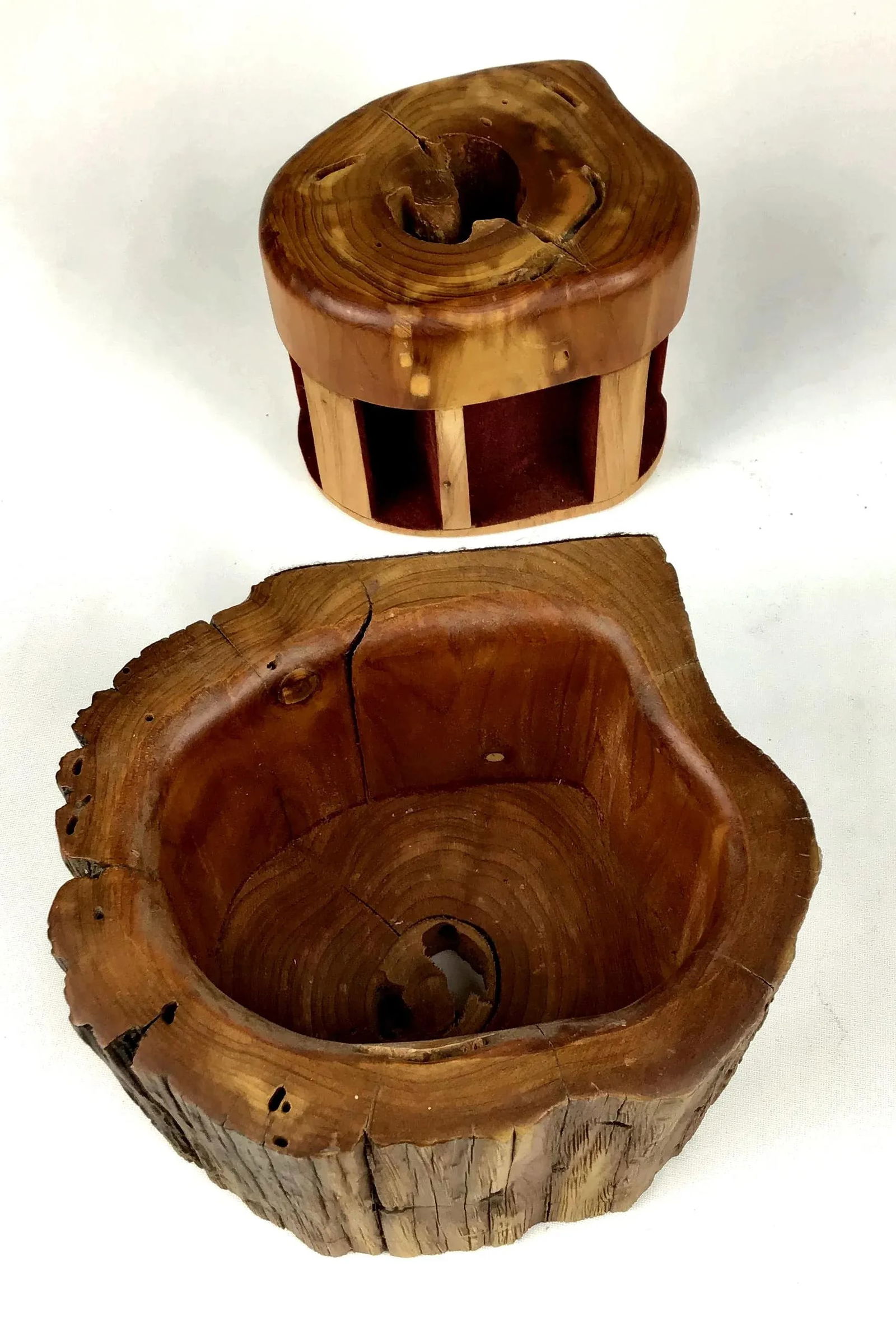 Artisanal Wood Jewelry Box - 6
