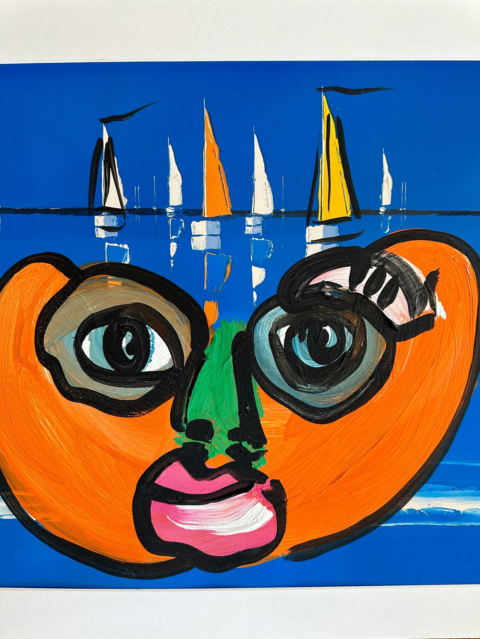 1972 Original Peter Keil Painting - 3