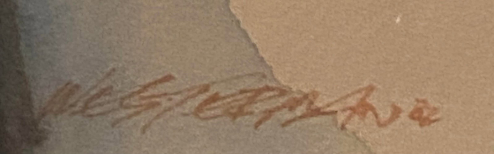 Late 20th Century Framed Watercolor Portrait "Tevye,The Fiddler on the Roof" by Arne Westerman 1 - 5