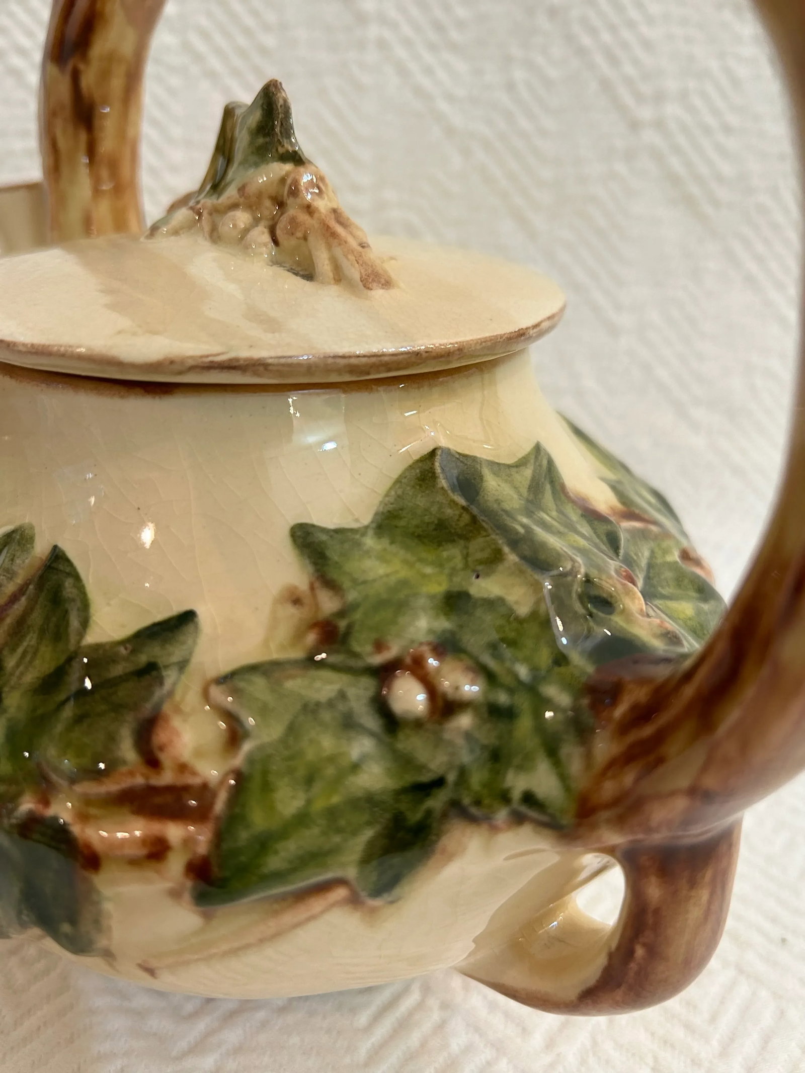 1940's McCoy Ivy Pattern Tea Set - Set of 3 Pieces - 6