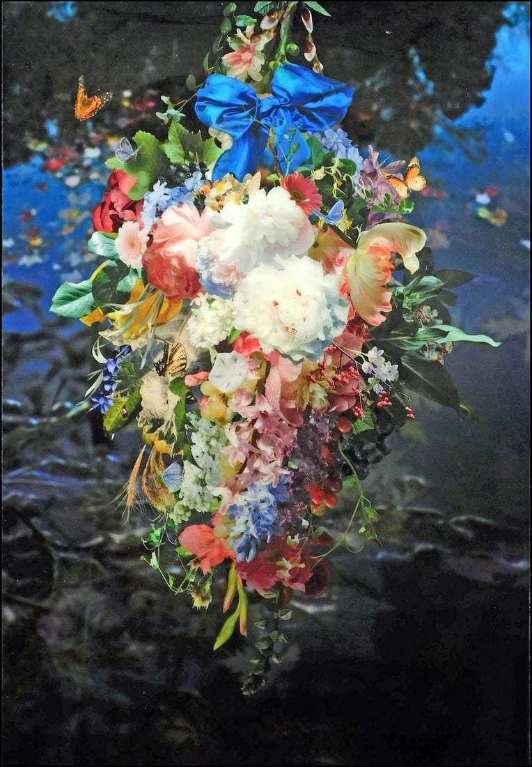 Antal Goldfinger "Daydream" Floral Giclee on Canvas With Resin Hand Signed: Daydream by Antal Goldfinger Hand Signed by the Artist Giclee on Canvas with original paint /two part rasin Art Size: 44 x 30" Art Condition: Mint Antal C. Goldfinger Born Nov. 22, 1964, in Gyongyos,