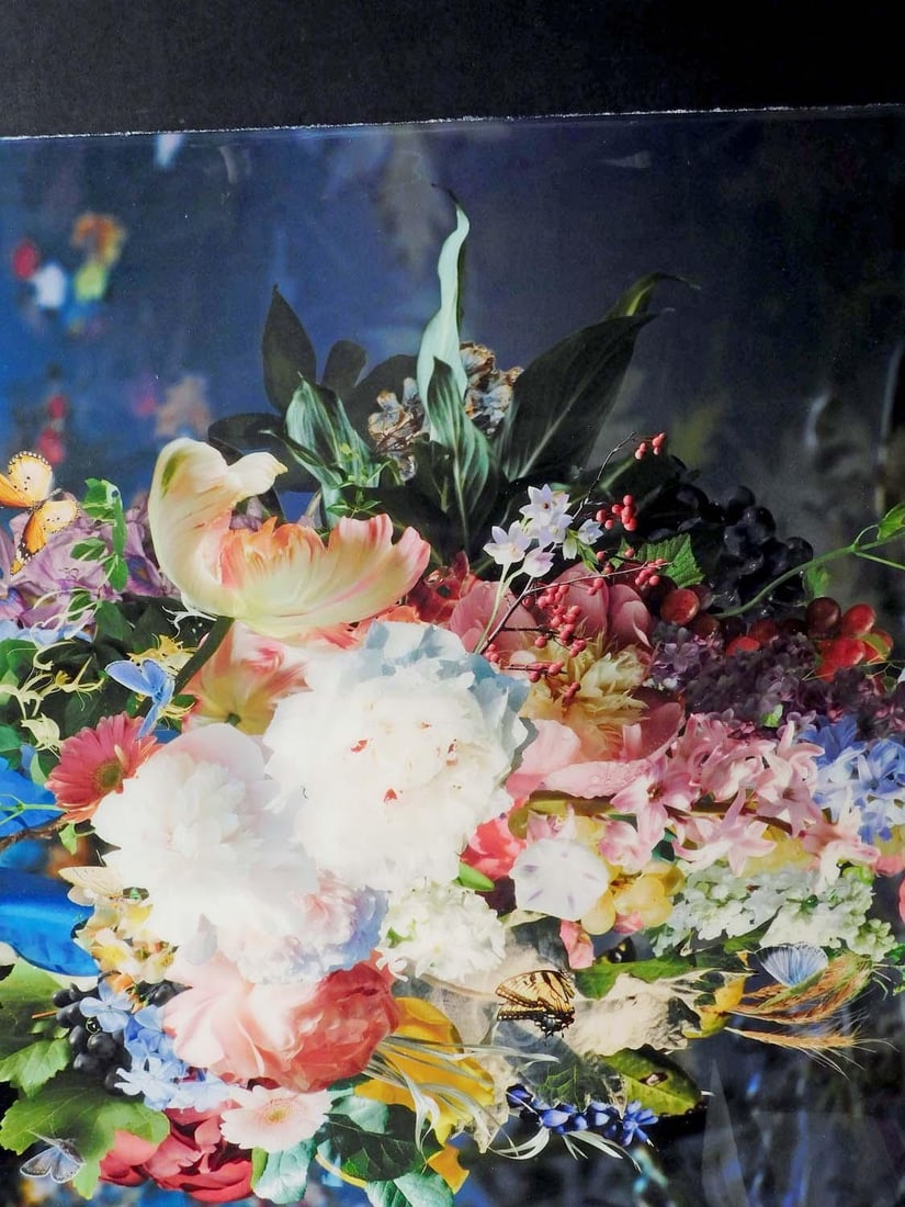 Antal Goldfinger "Daydream" Floral Giclee on Canvas With Resin Hand Signed - 4