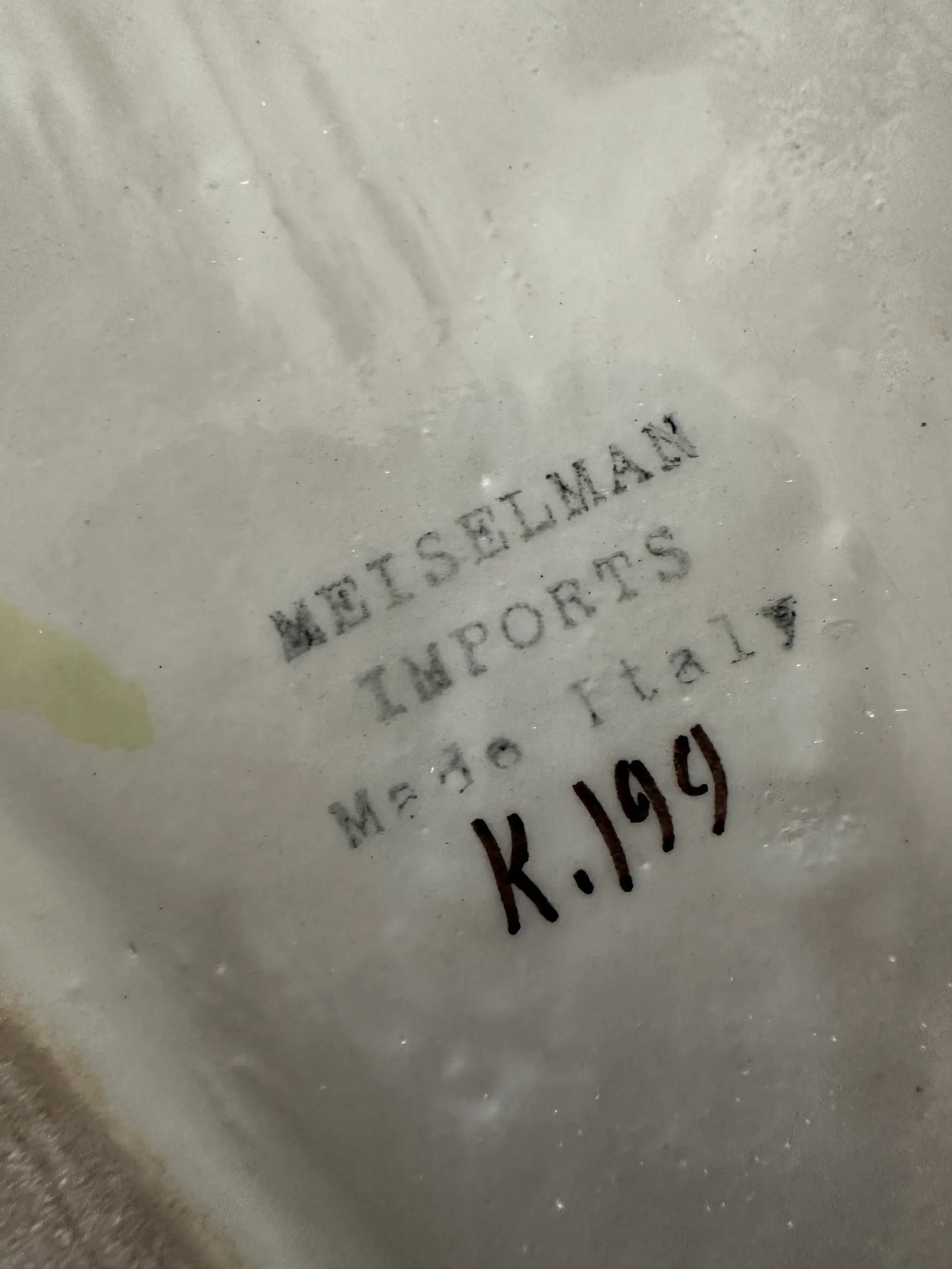 1930s Italian Majolica Fish Tureen by Meiselman in Green Purple and Yellow With Sliced Lemons - 7