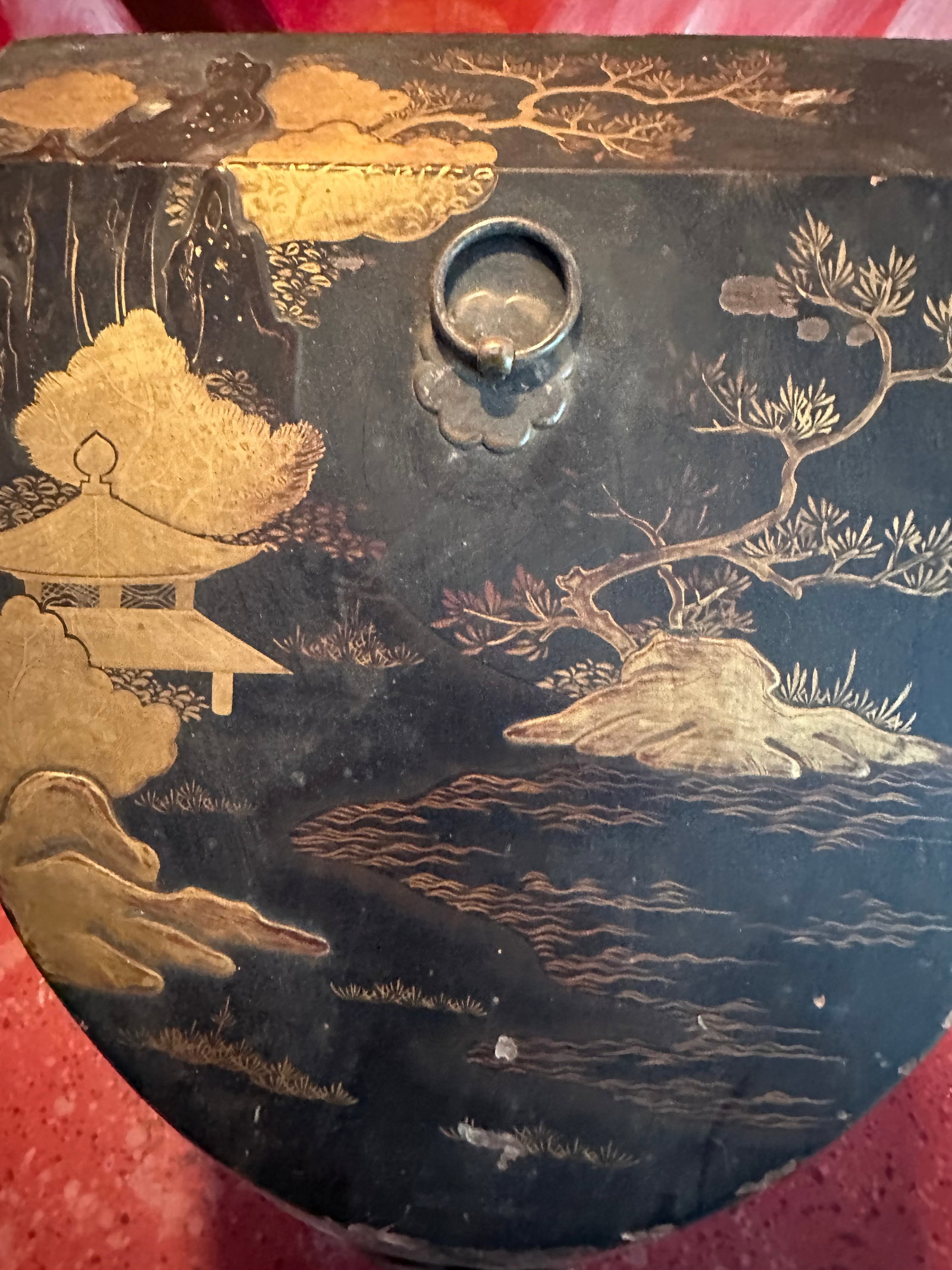 19th Century Japanese Export Lacquer English Knife Box - 12