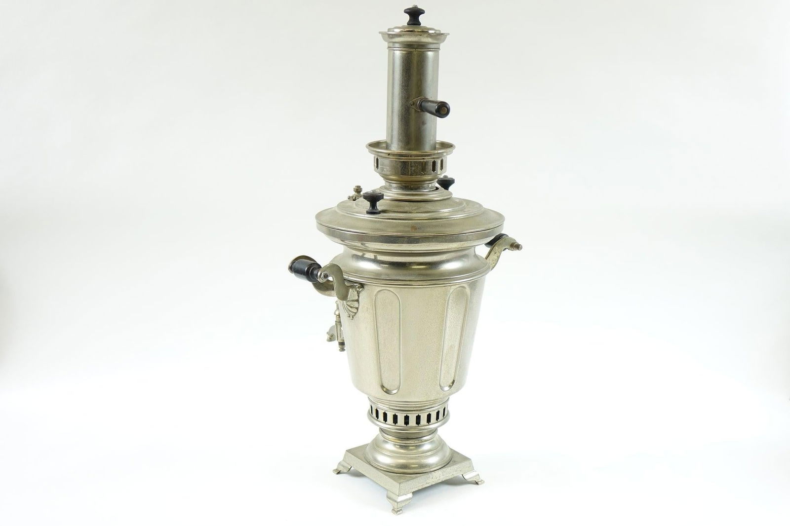 Antique WhiteÂ‚Ã„Ã«Metal Russian Samovar - 5